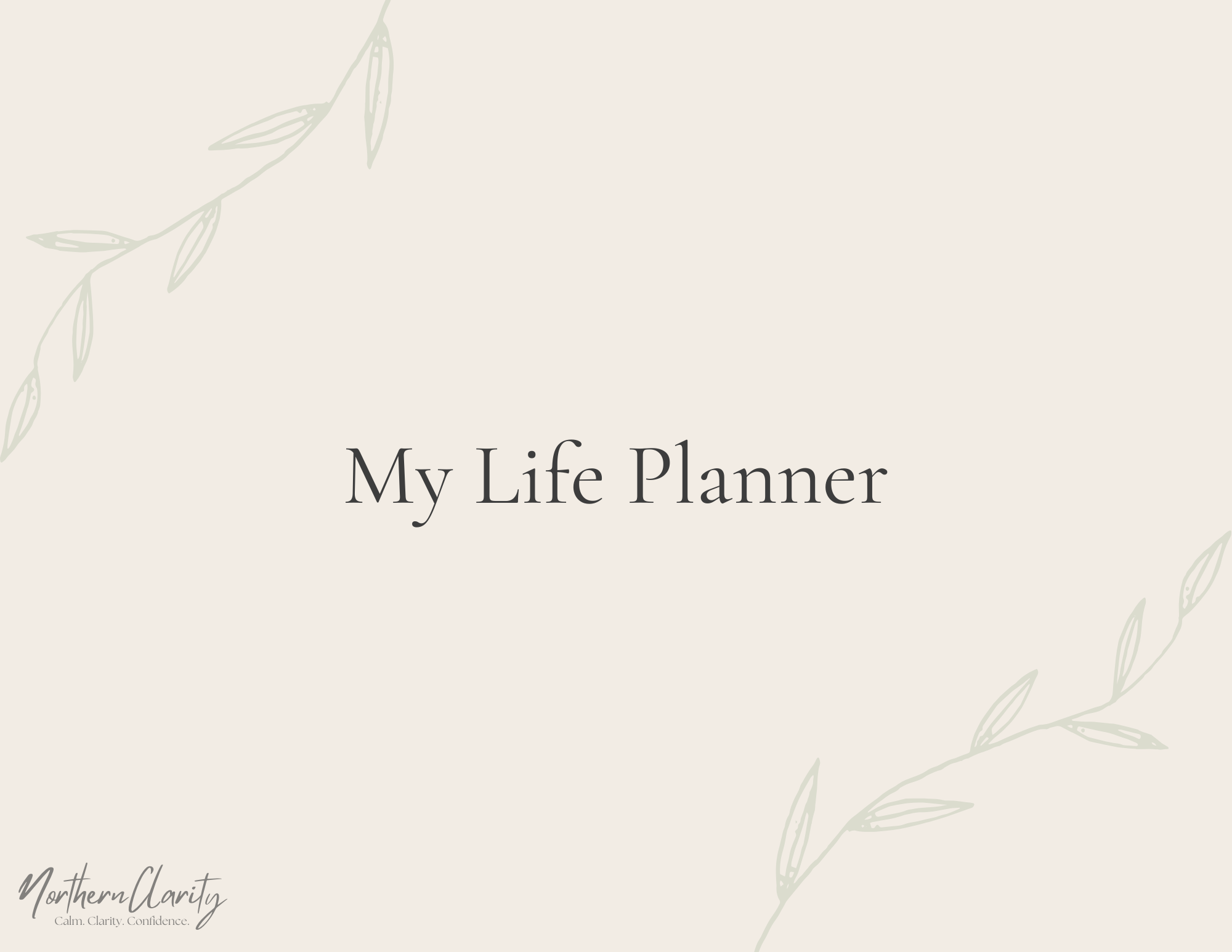 The NorthernClarity Life Planner