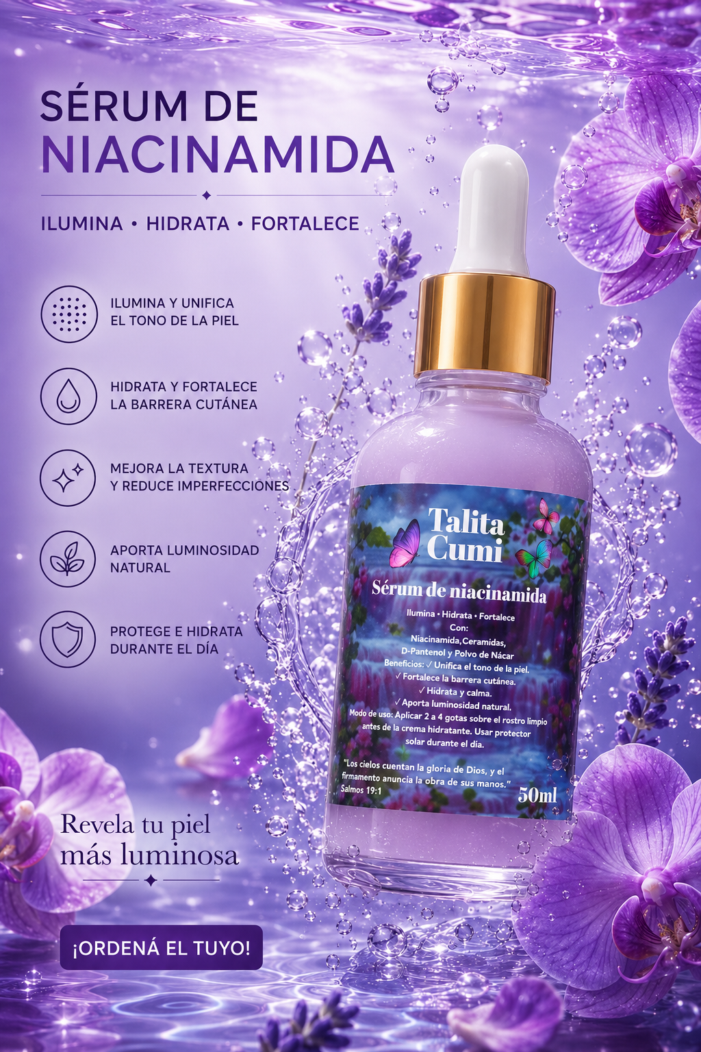 Sérum de Niacinamida Talita Cumi