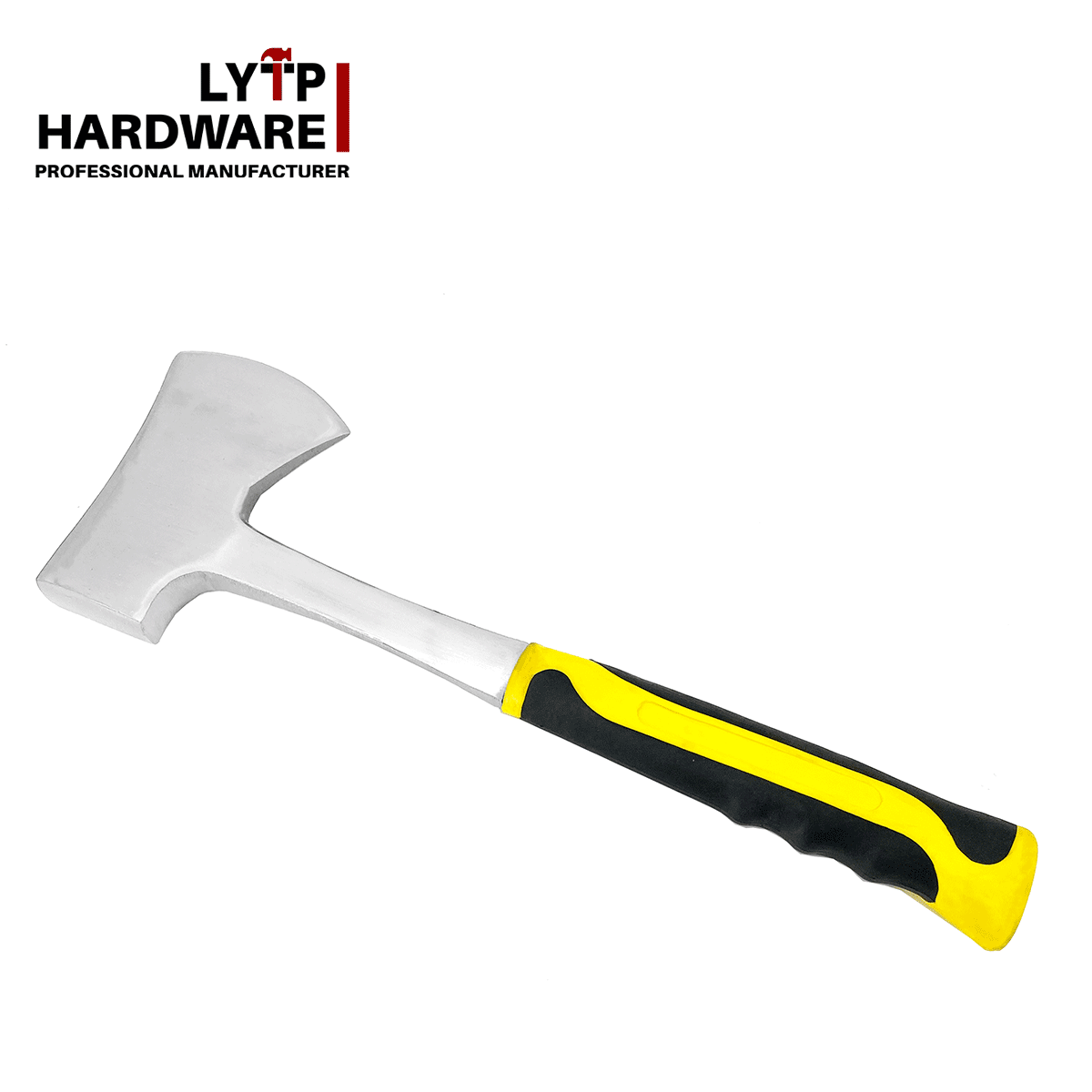 Integrated Steel Camping Axe With A Soft Handle