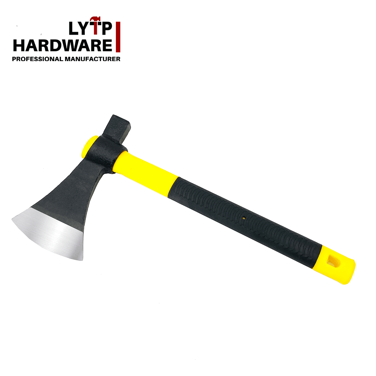 Axe With Fiberglass Handle - Survival Camp Wood Chopping Axe
