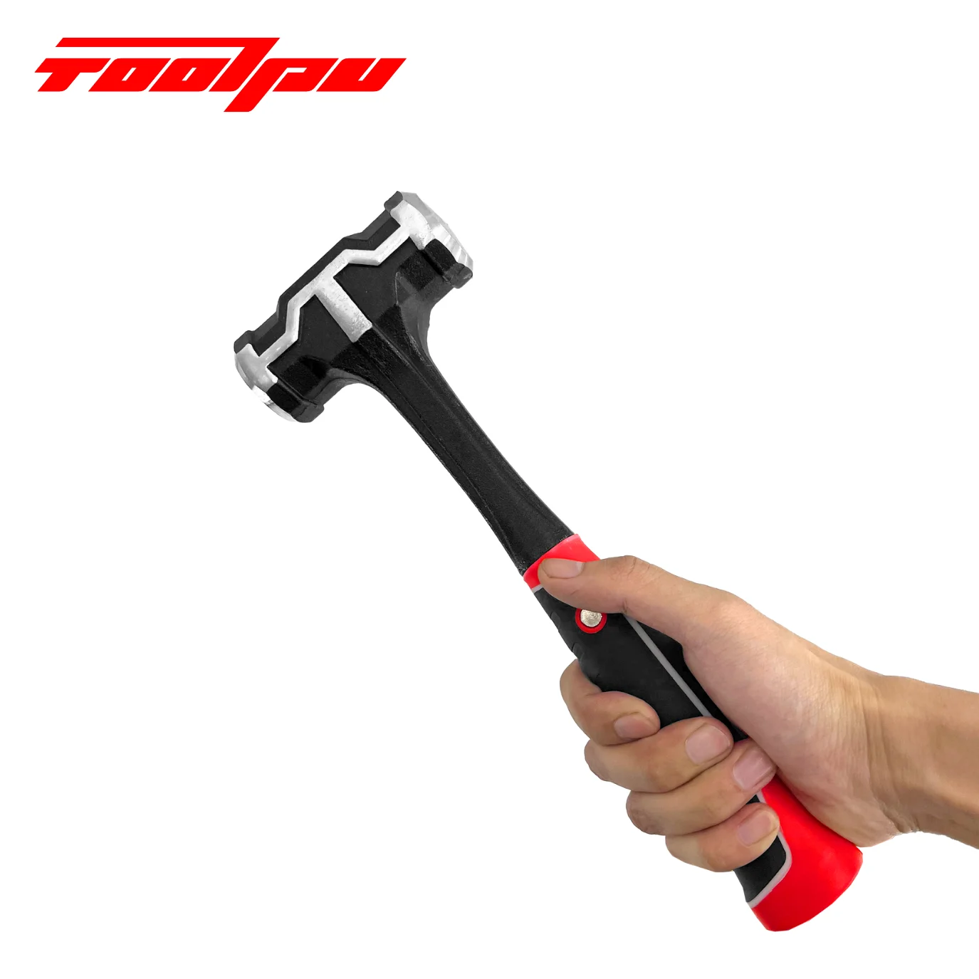 Double-Face Octagonal Industrial Grade DIY Sledge Hammer with Fiberglass Handle Steel Head OEM
