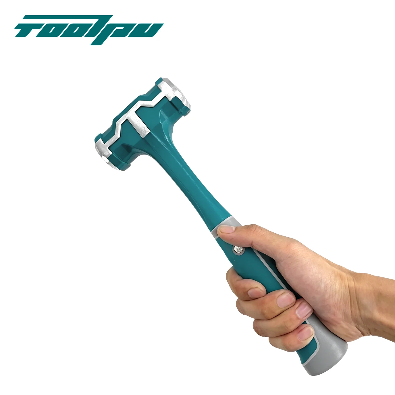 Industrial-Grade Sledge Hammer, Featuring A Non-Slip Fiberglass Handle And Rubber Grip, Suitable For DIY Use