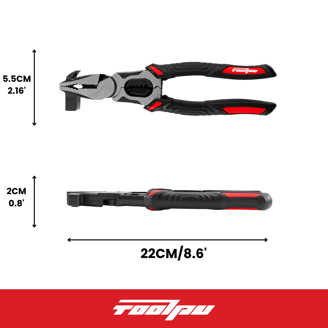Multifunctional Combined Pliers, Featuring Wire Stripping And Crimping Functions