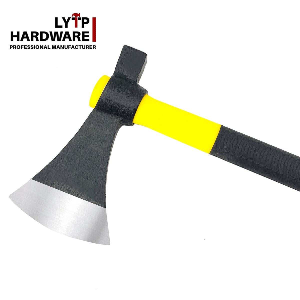 Axe With Fiberglass Handle - Survival Camp Wood Chopping Axe