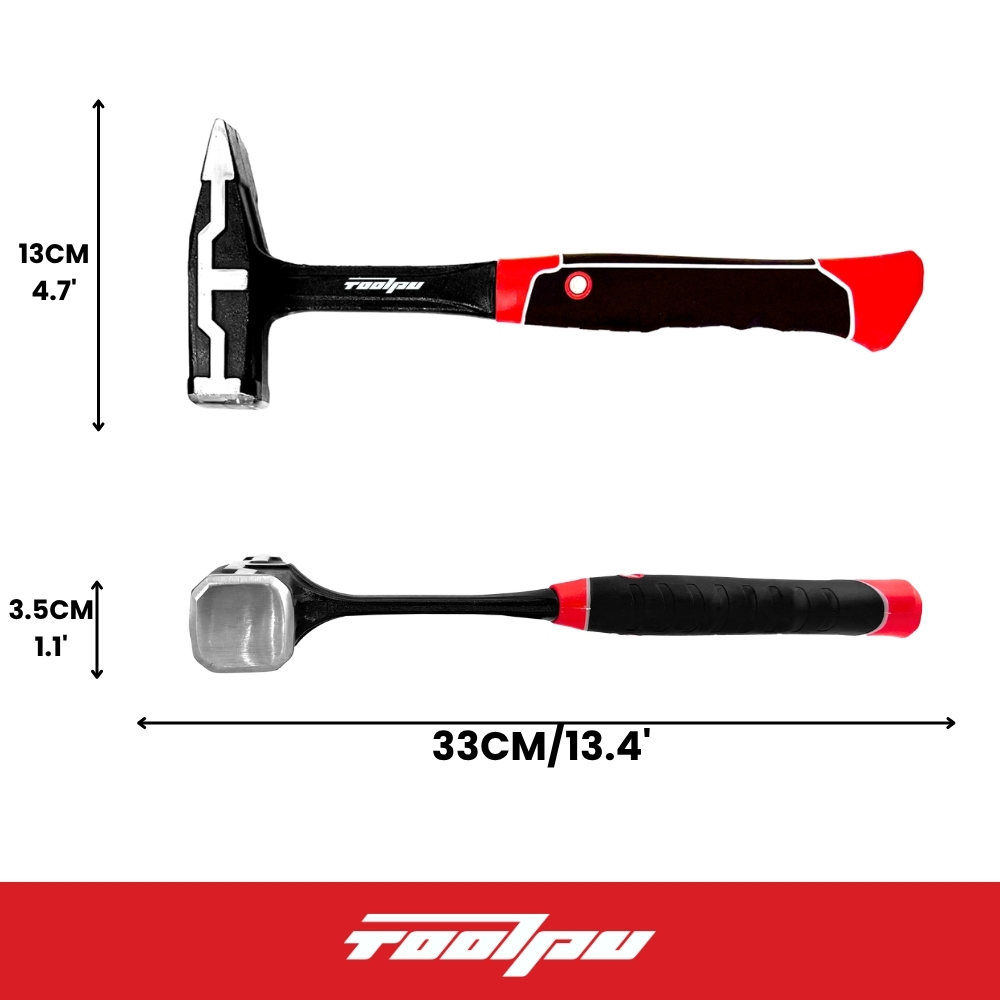 Integrated forging multi-purpose mechanic hammer