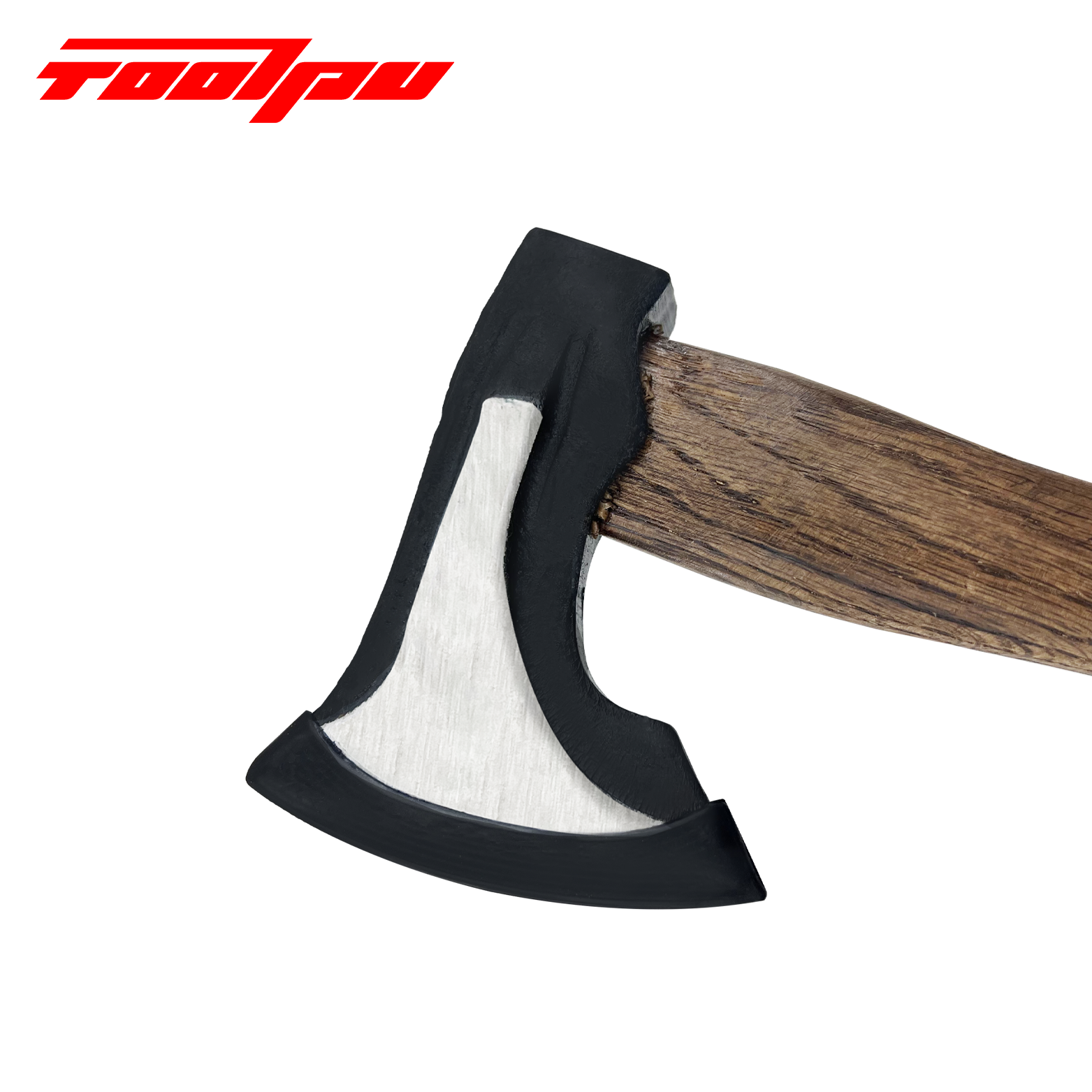 DIY Industrial Camping Axe, Featuring A Natural Hardwood Handle And High-Carbon Steel Blade