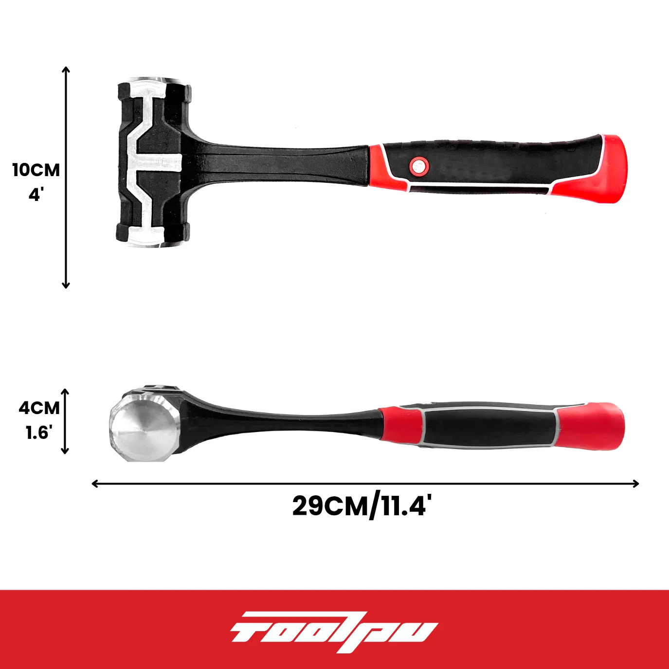 Double-Face Octagonal Industrial Grade DIY Sledge Hammer with Fiberglass Handle Steel Head OEM