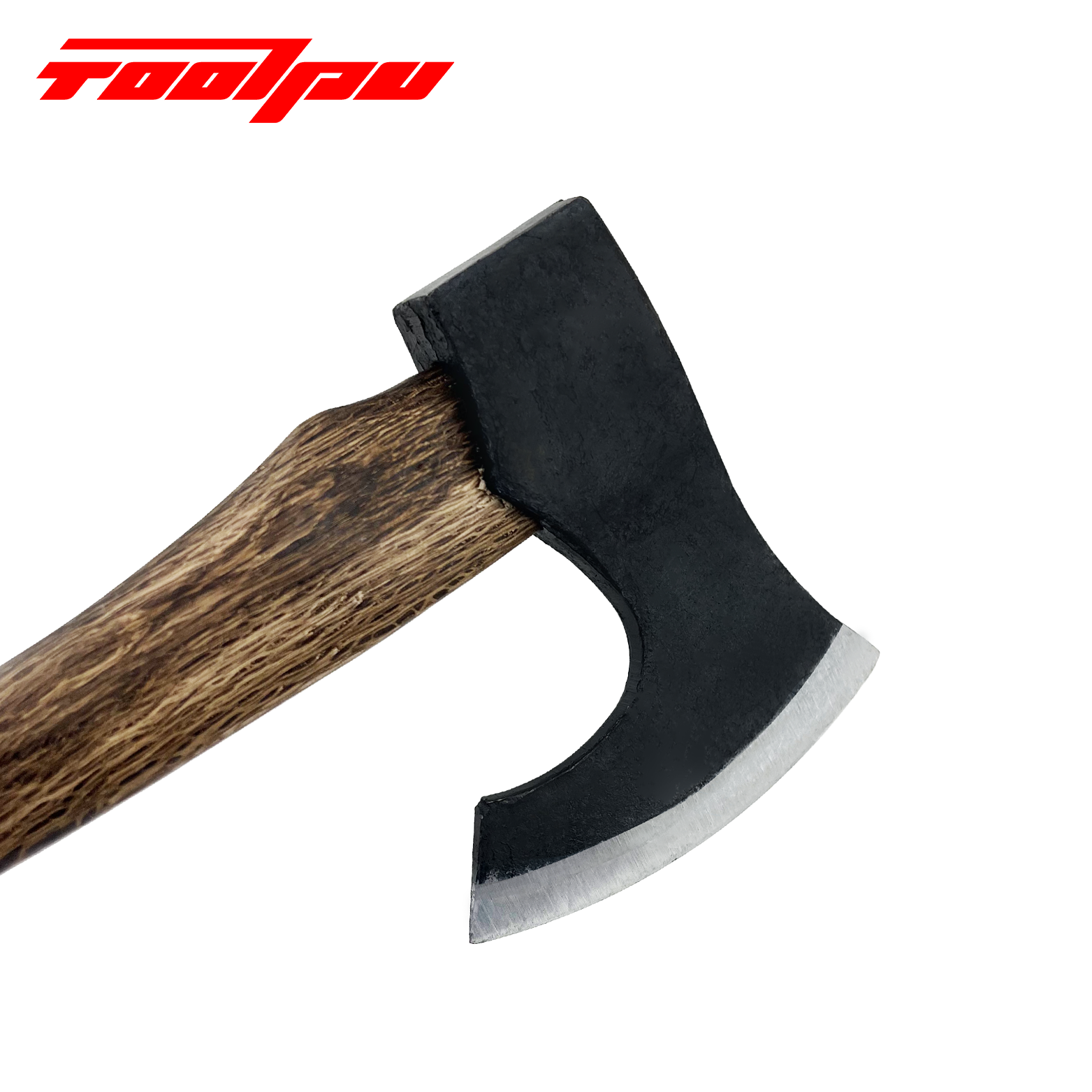Carbon Steel Wooden-Handled Axe | Heavy-Duty Jungle Craft Hand Axe For Outdoor Hiking And Camping Tools