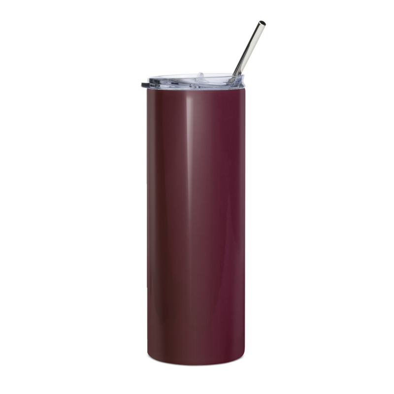 #47001b Maroon Stainless Steel Tumbler