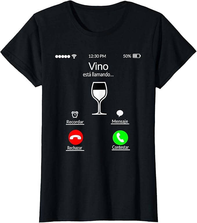 Camiseta vino