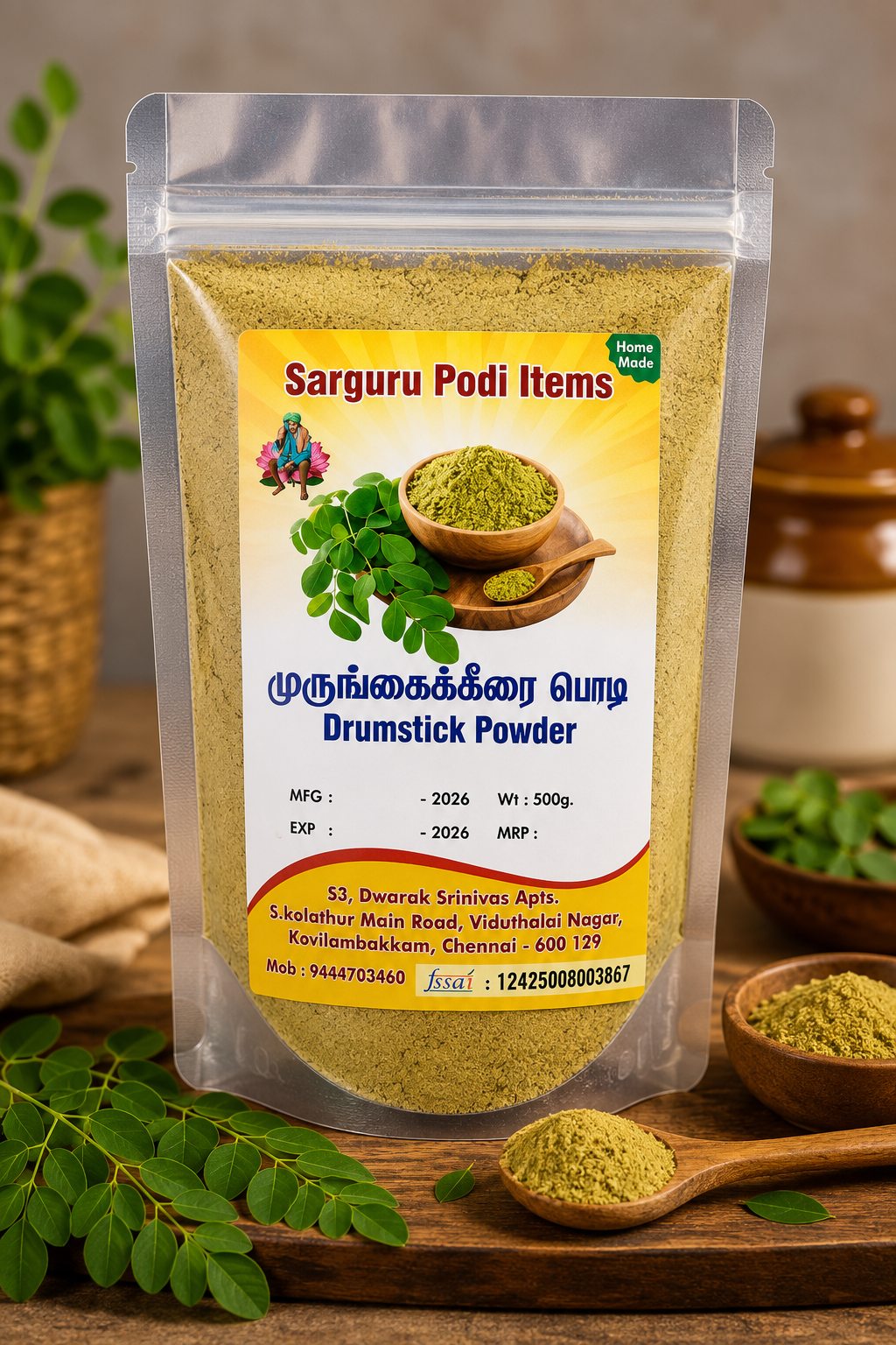 Drumstick Powder