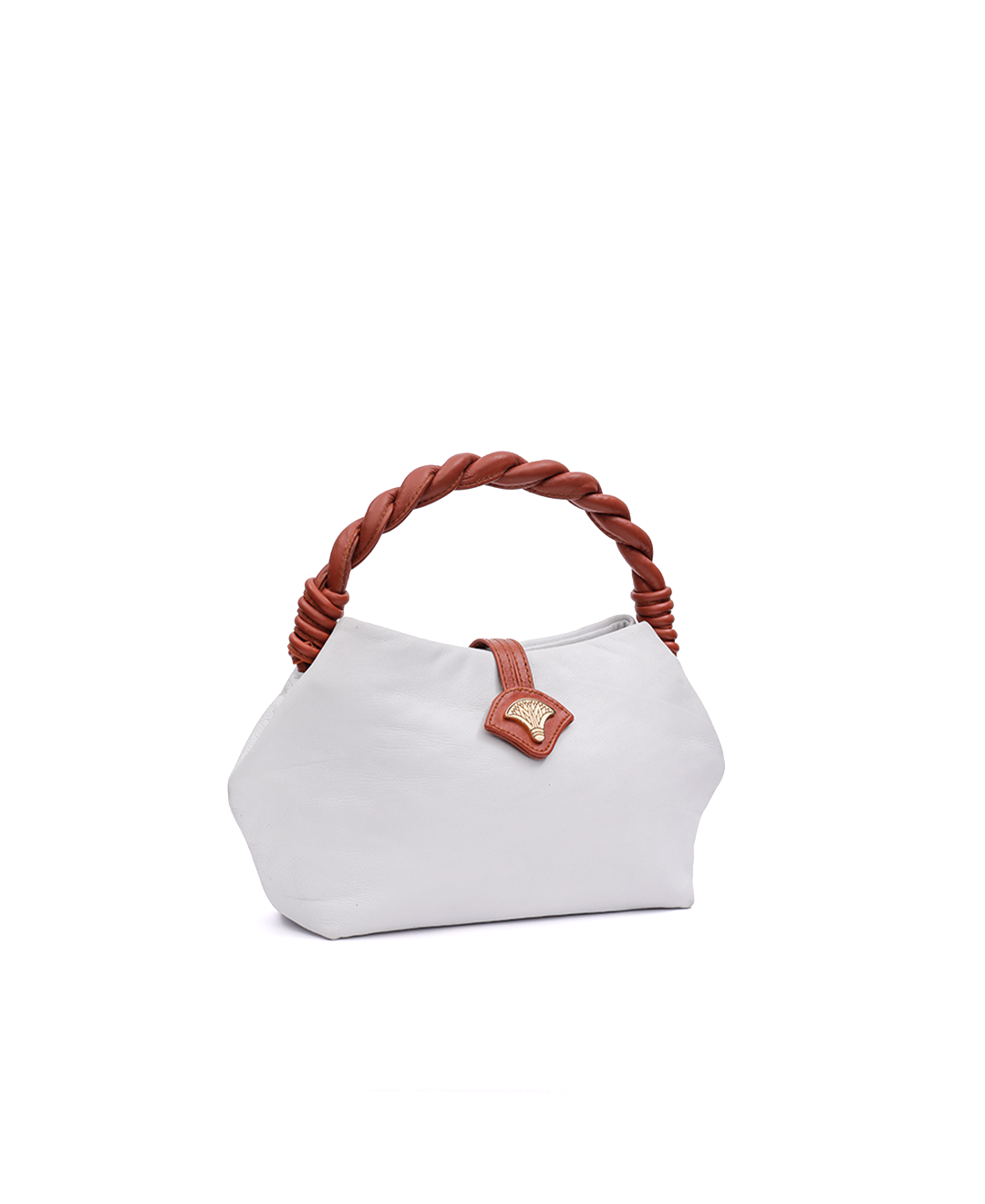 White Leather Handbag