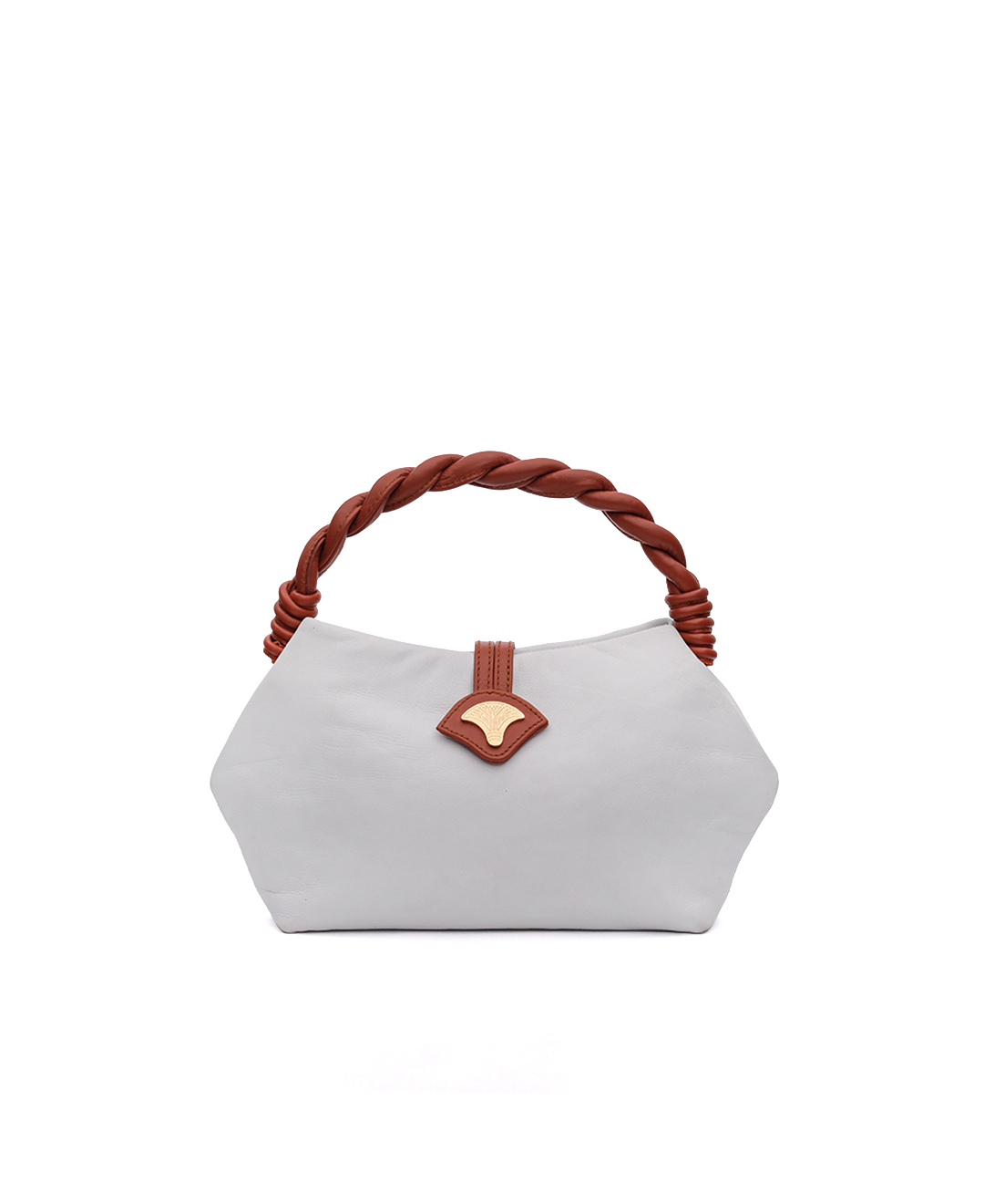 White Leather Handbag