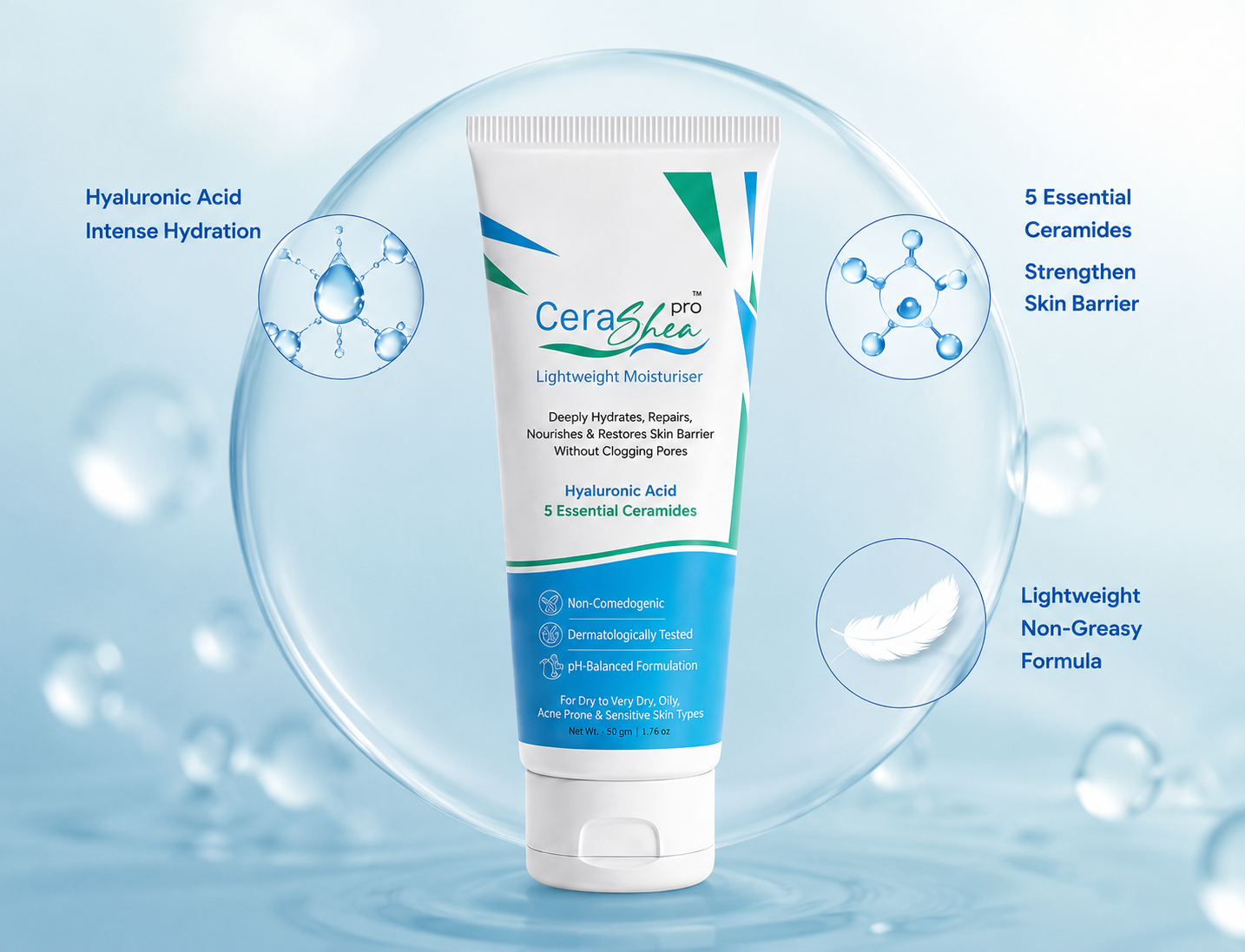 Cerashea Pro Moisturiser