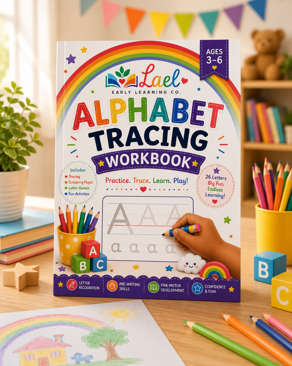 Alphabet Tracing Workbook