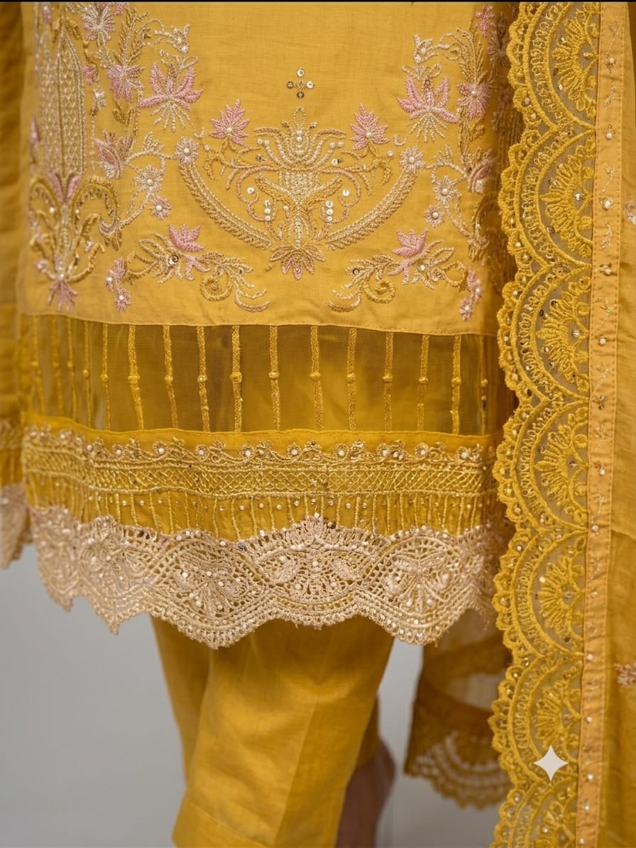 Women’s Pakistani 3-Piece Suit Set