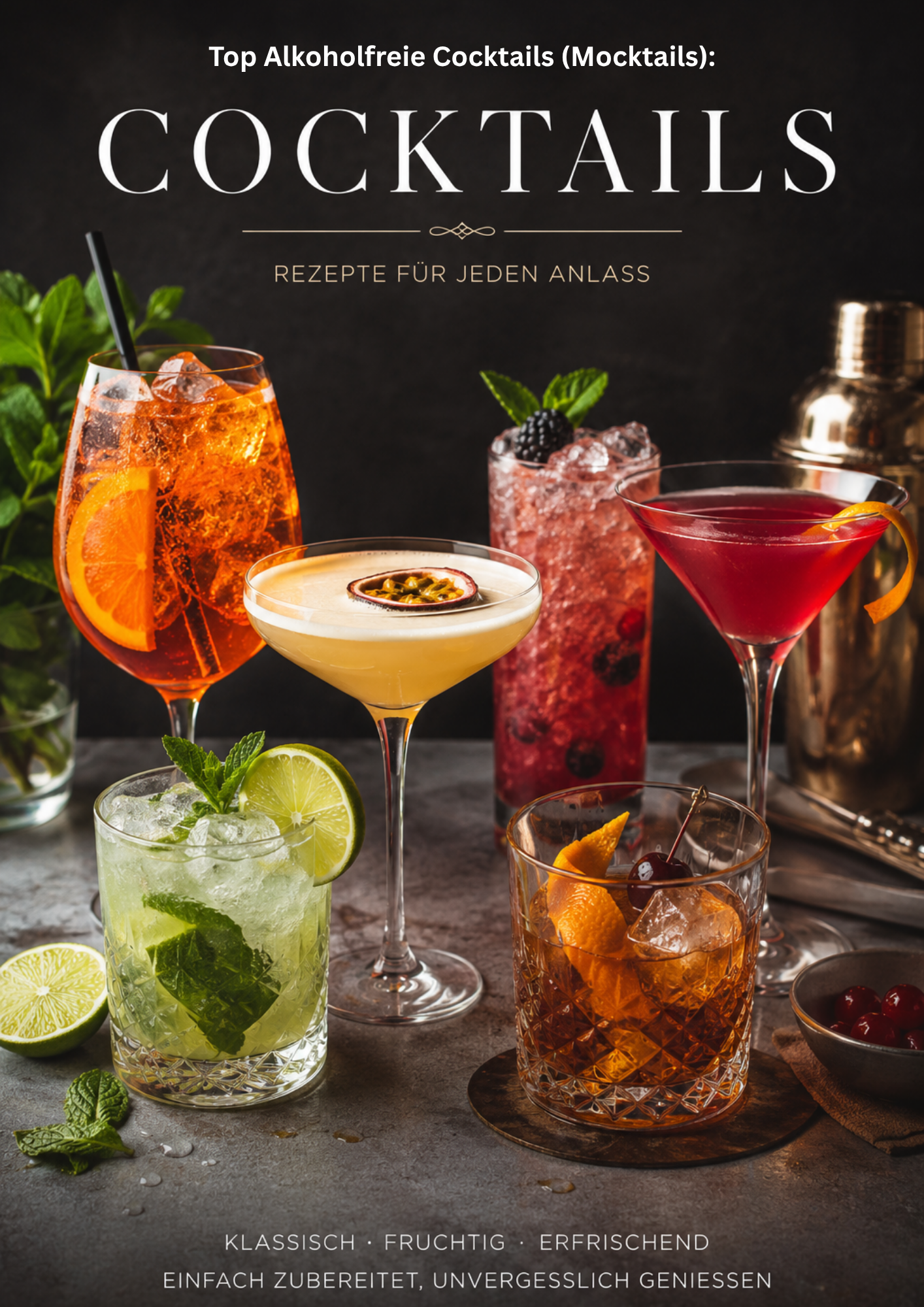 COCKTAIL & MOCKTAIL Rezept-Buch
