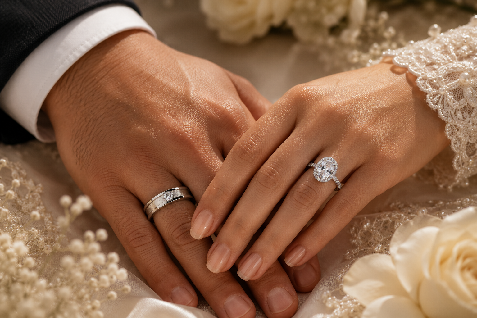Elegant Wedding Ring Set