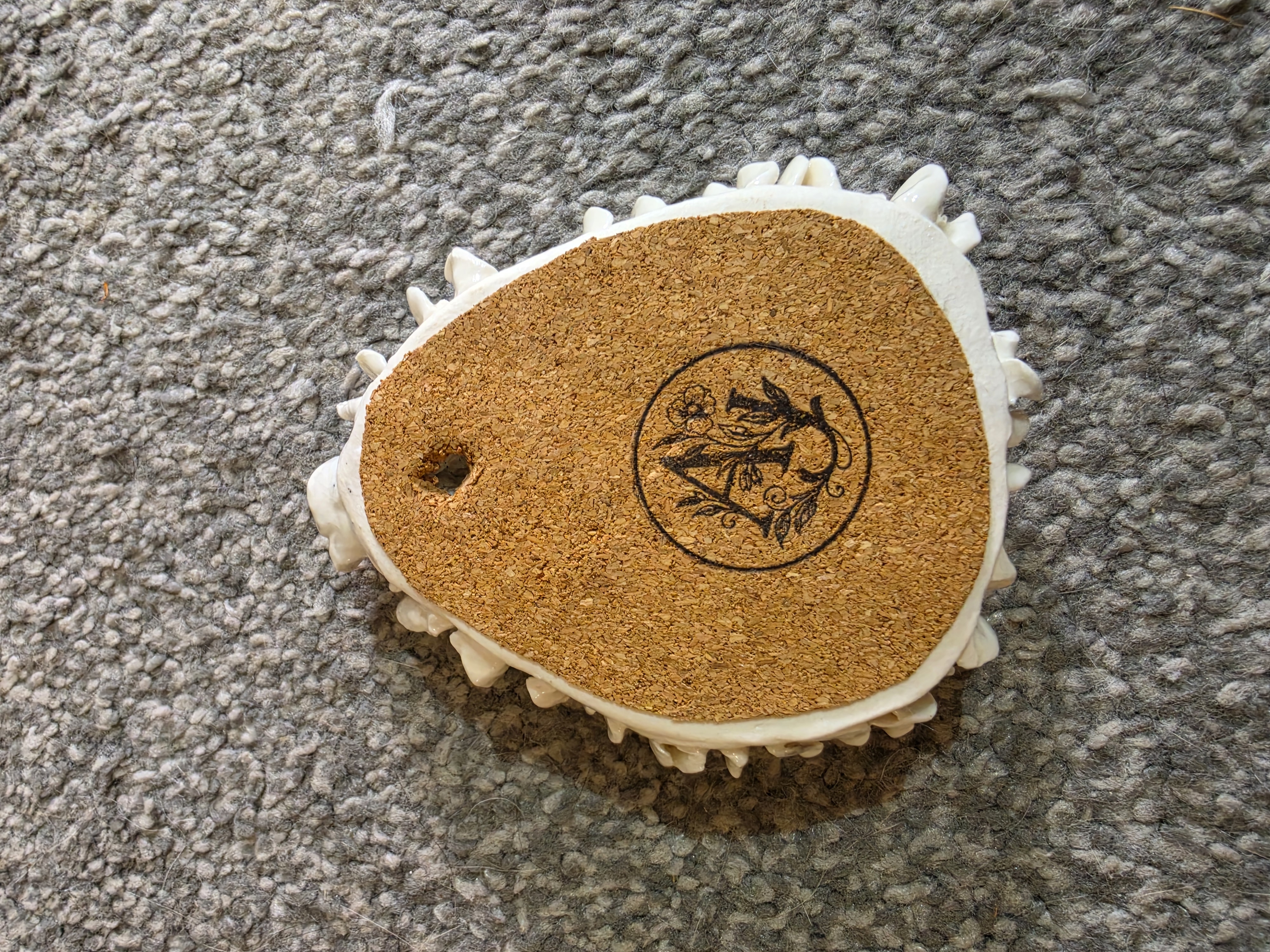 Ceramic Hedgehog Coaster