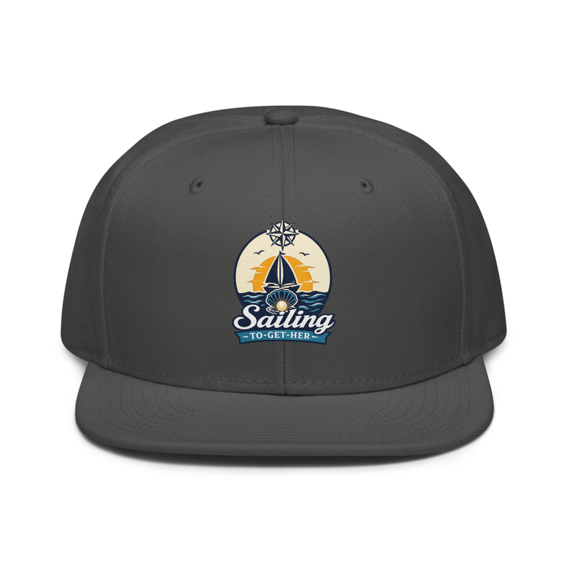 Sailing To-Get-Her — Helm Collection Snapback Hat