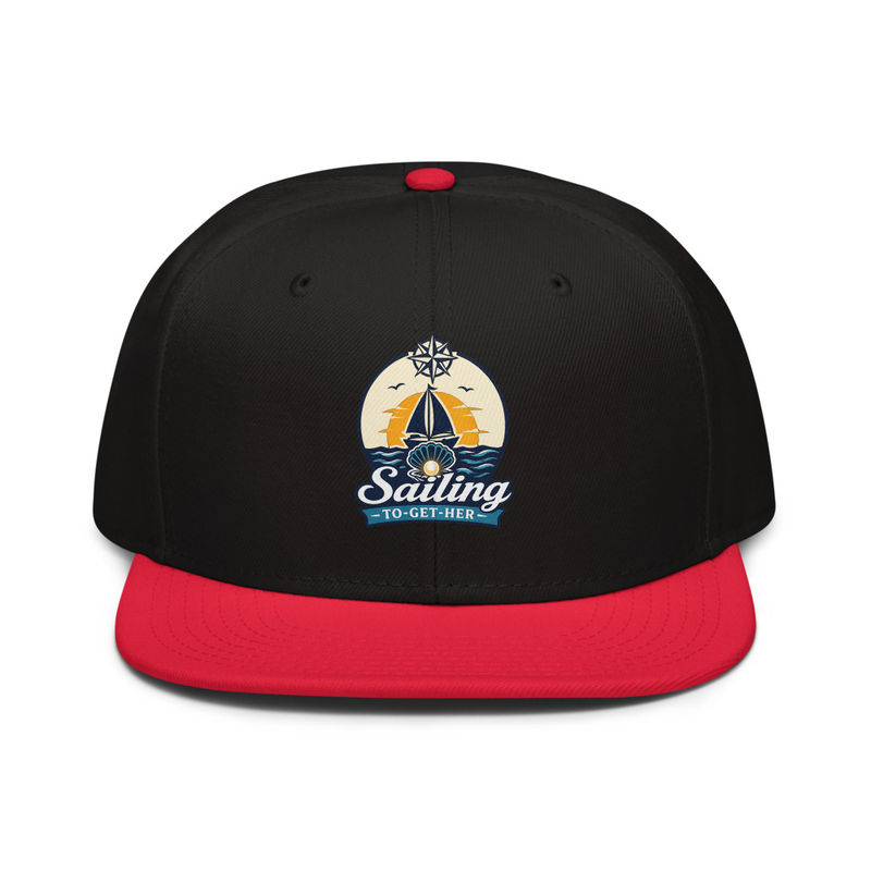 Sailing To-Get-Her — Helm Collection Snapback Hat
