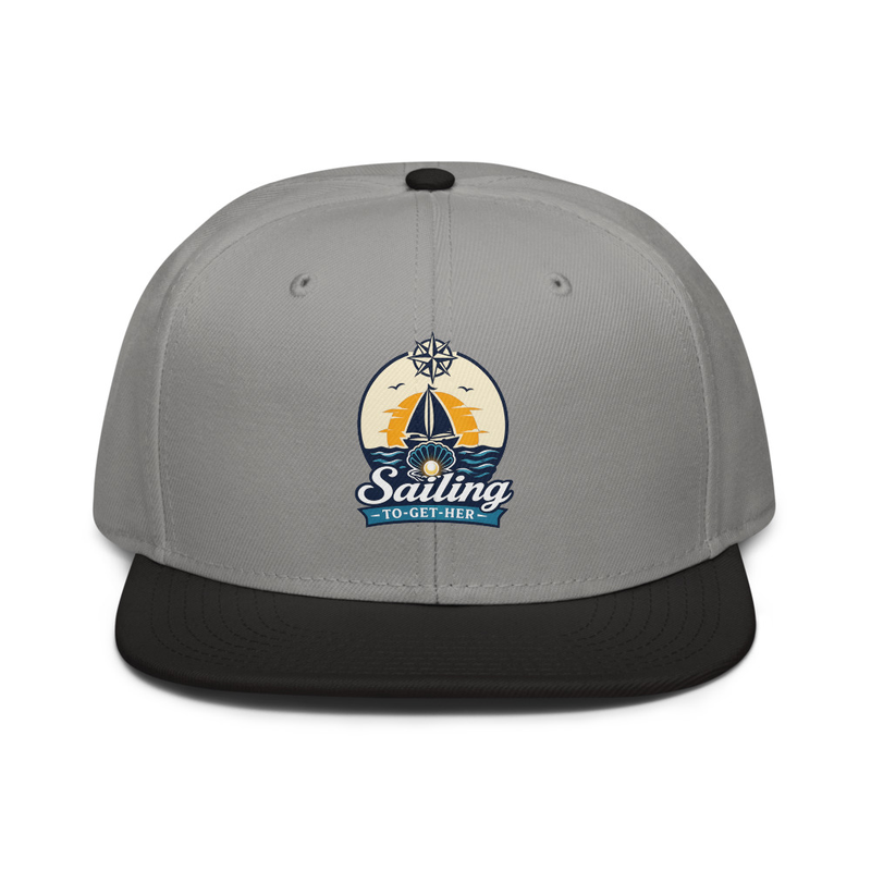 Sailing To-Get-Her — Helm Collection Snapback Hat