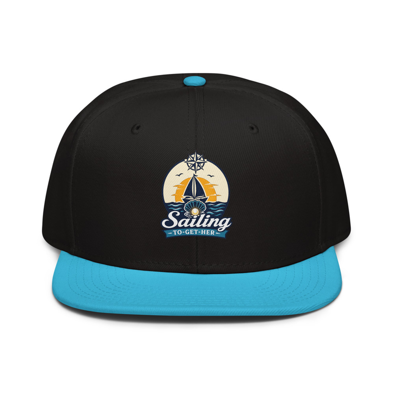 Sailing To-Get-Her — Helm Collection Snapback Hat