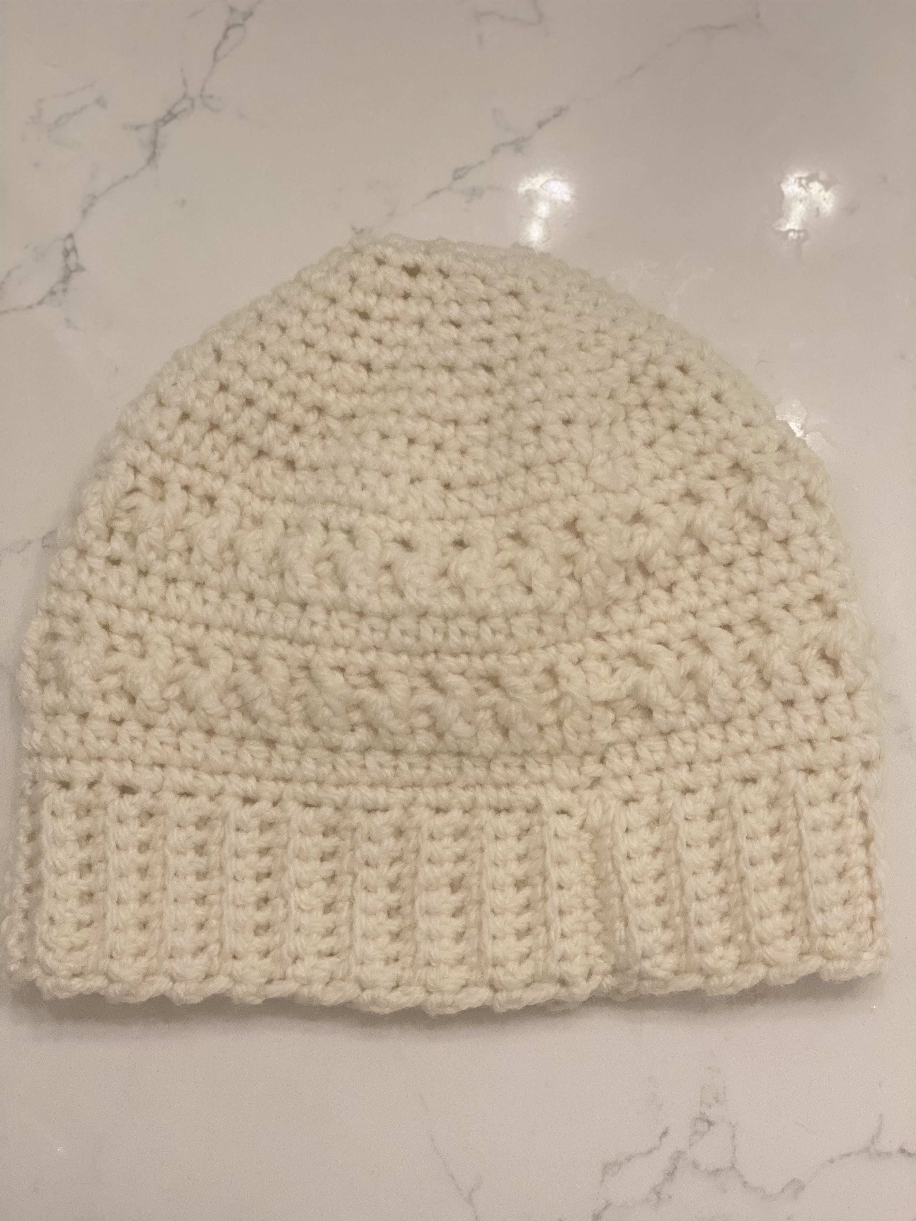 Handmade Crochet Cable Beanie
