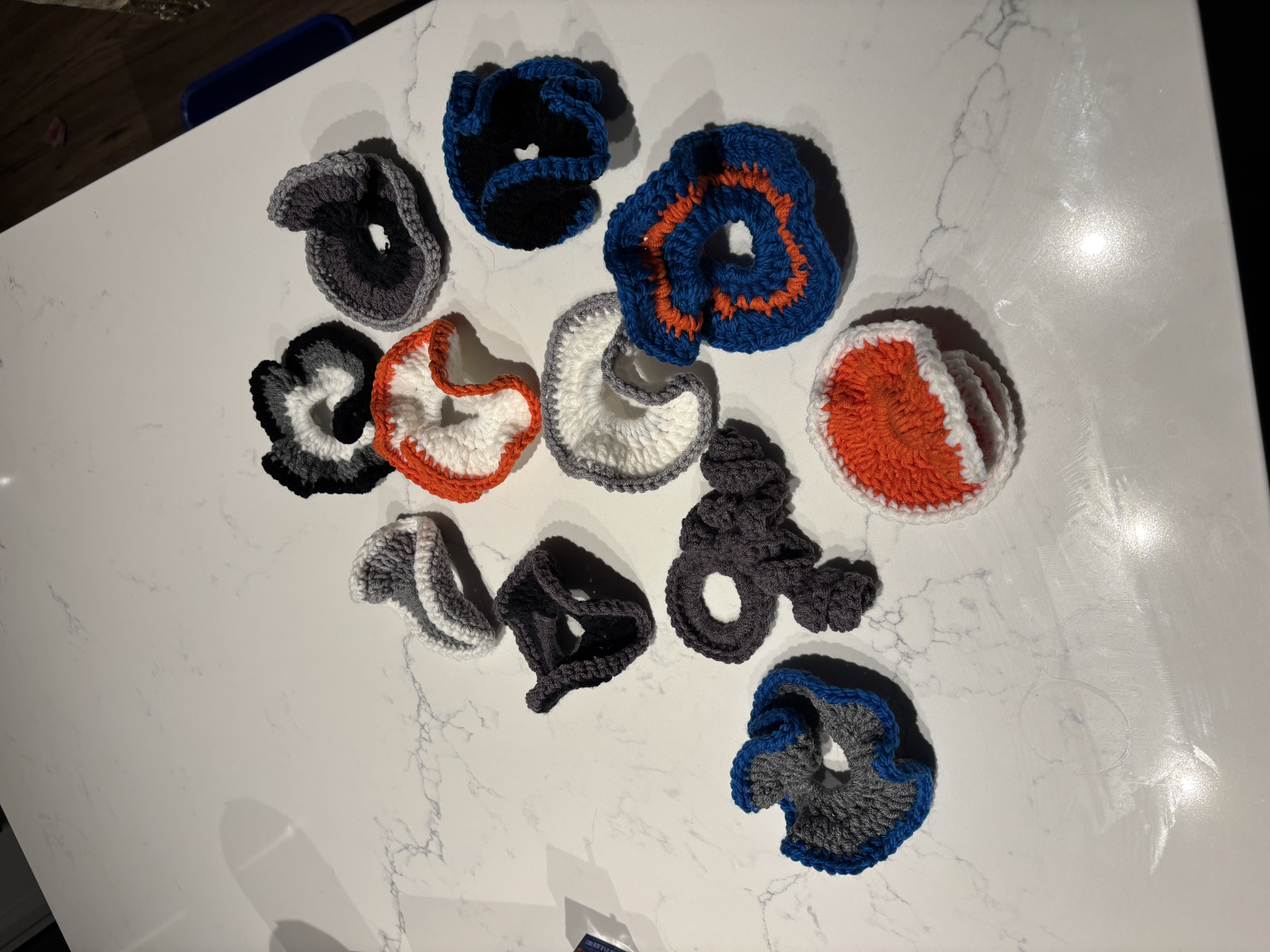 Handmade Crochet Scrunchies