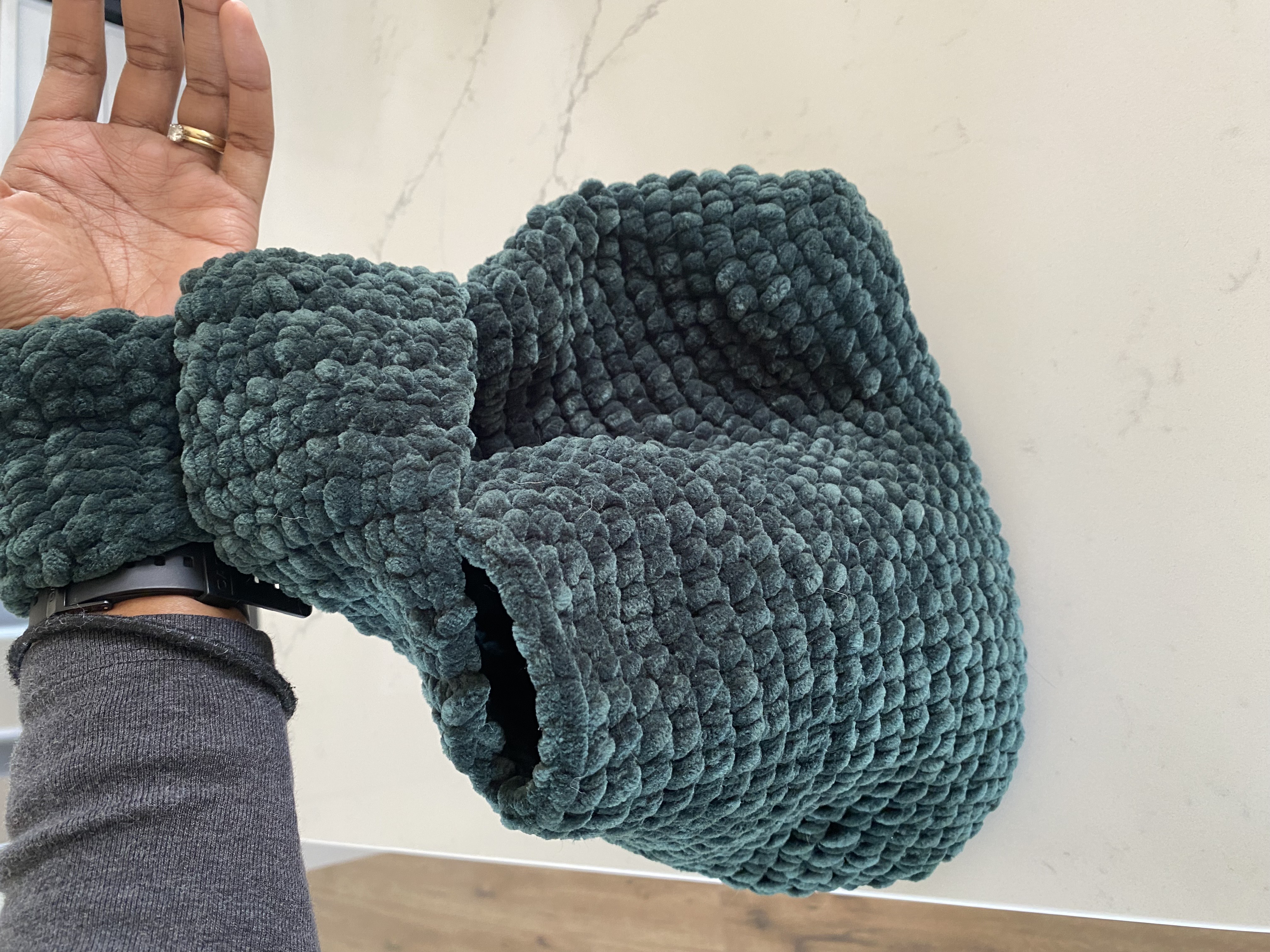 Chunky Knit Handbag
