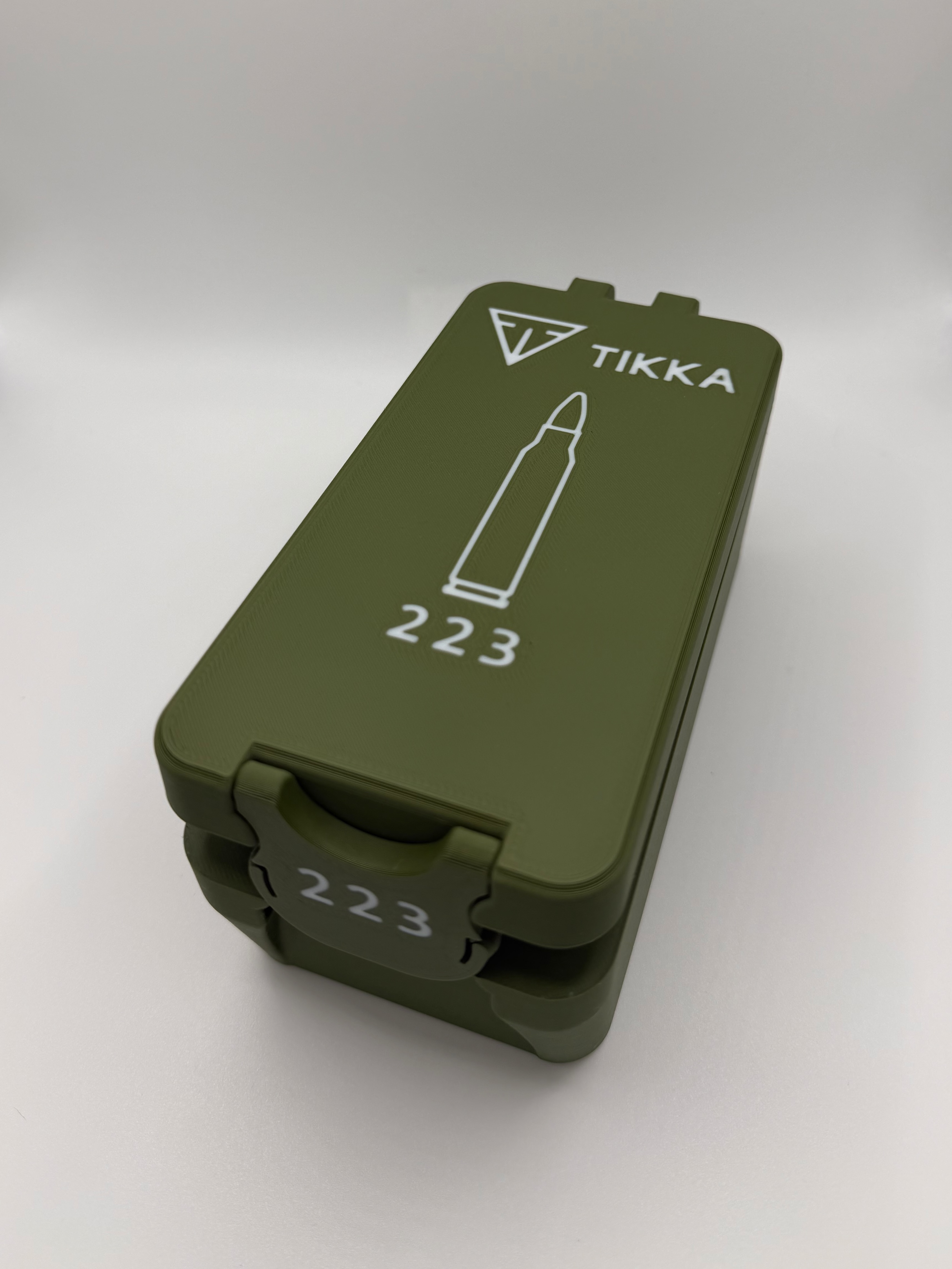 Tikka Ammo Storage Boxes 50 Round Multiple Calibre's 
