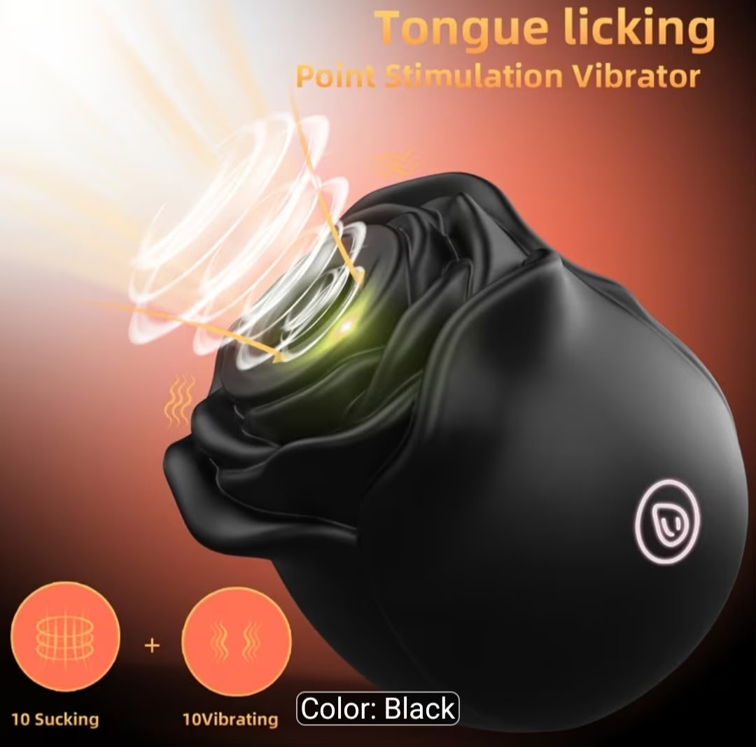 Rose Tongue Licking Vibrator