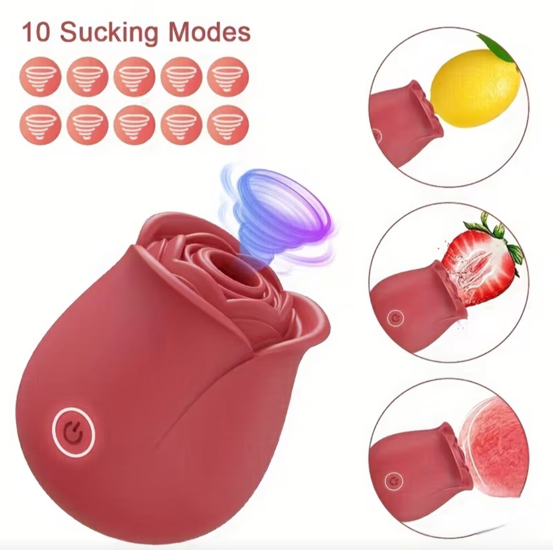 Rose Suction Vibrator
