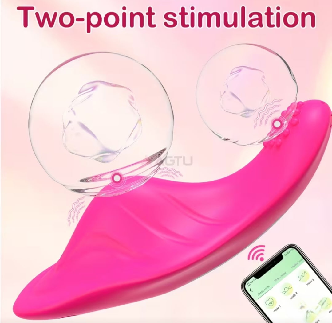Dual-Action Wearable Vibrator