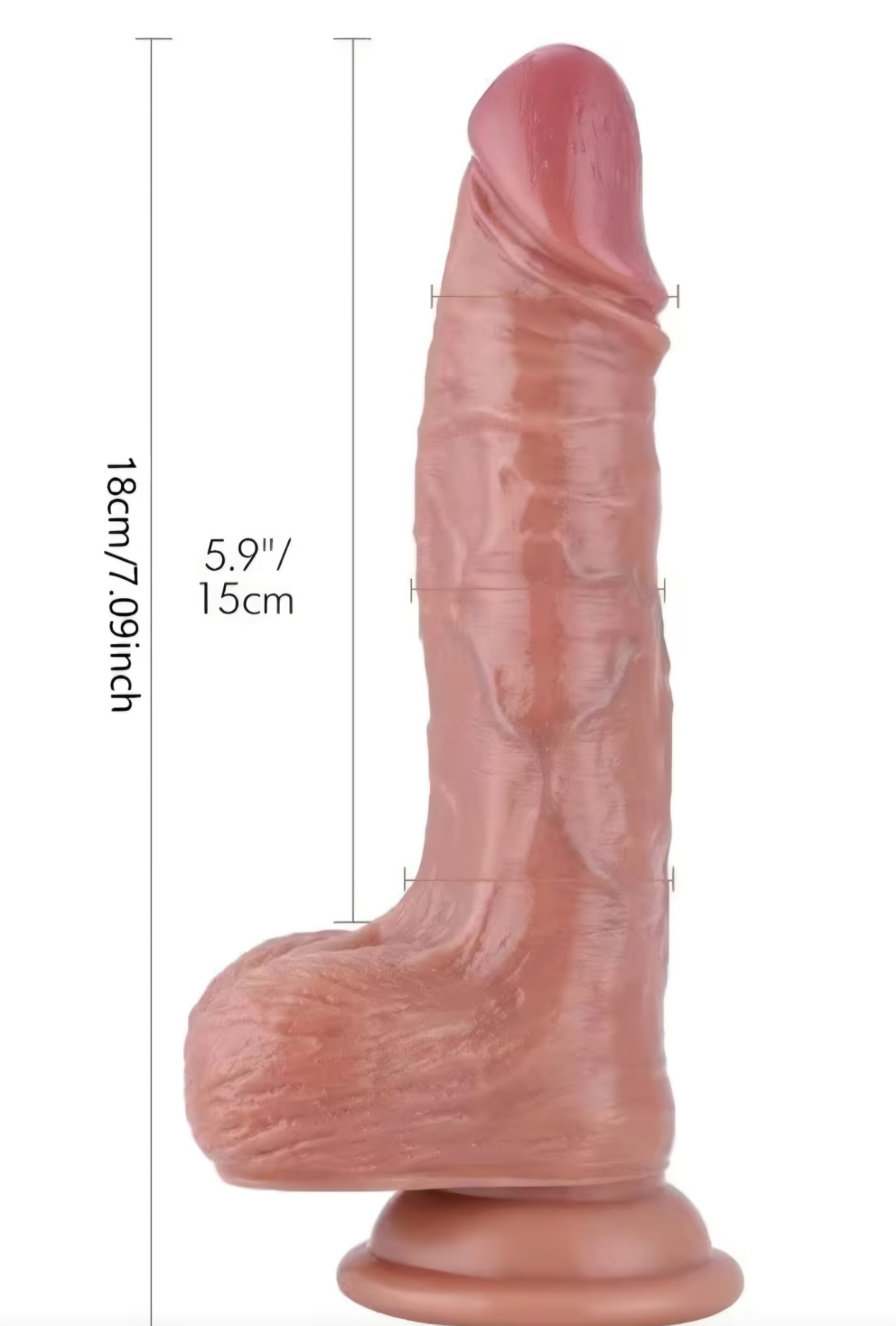 Realistic Silicone Dildo