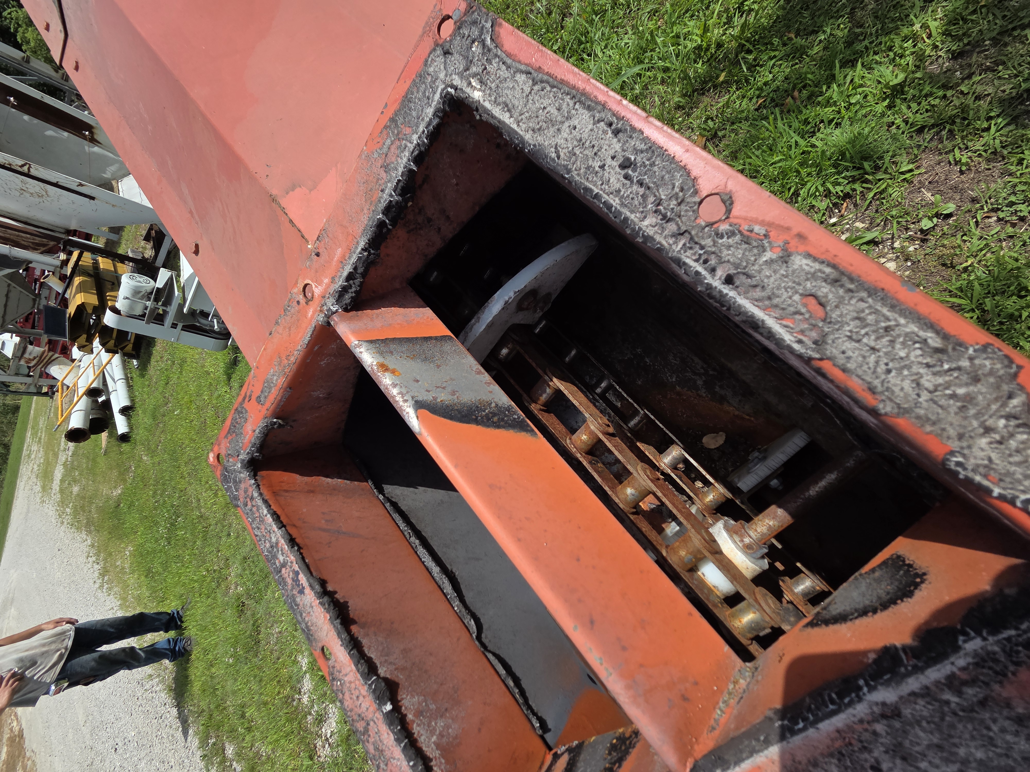 Round Bottom Chain Drag Conveyor