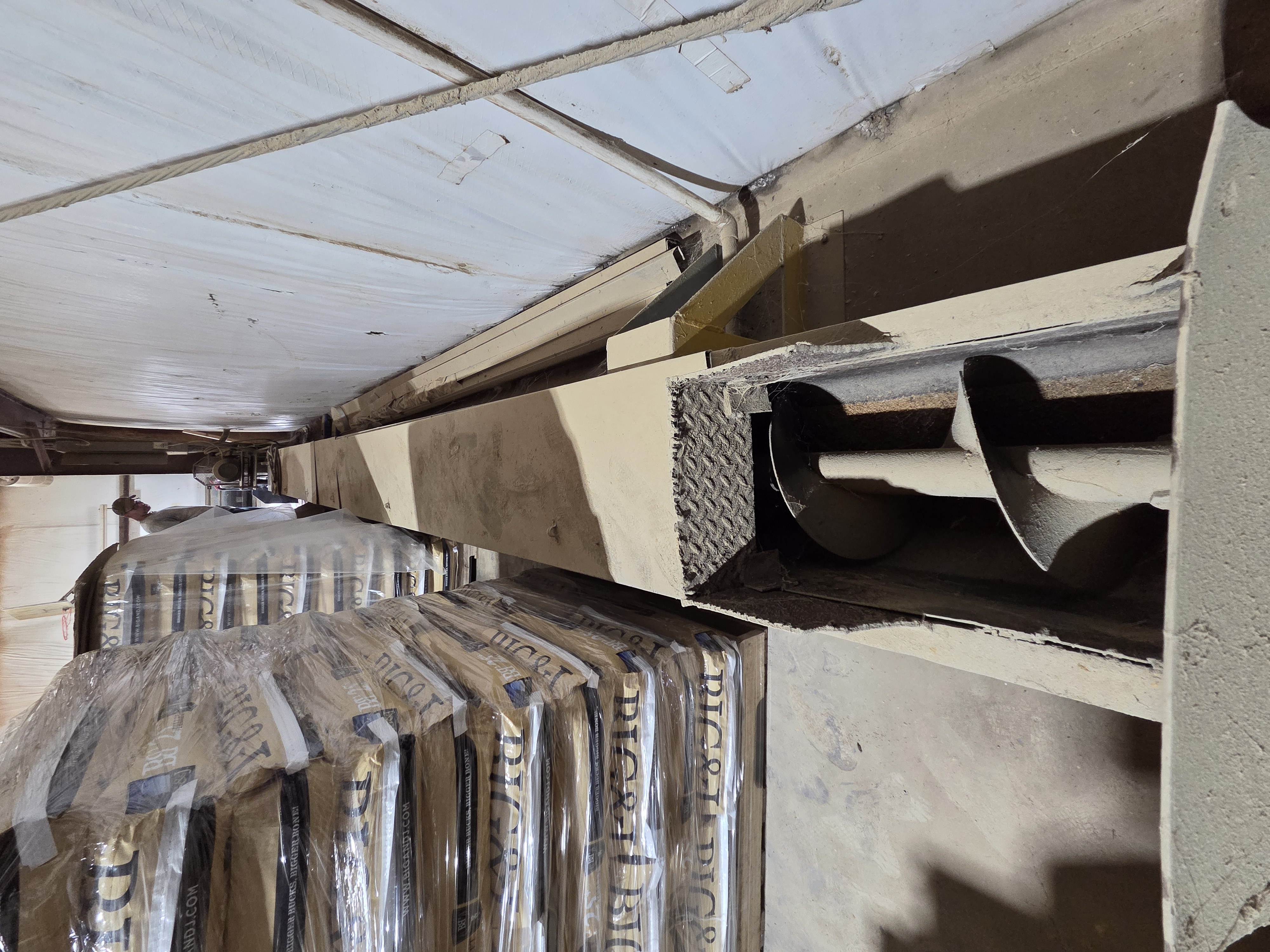 U Trough Screw Conveyor