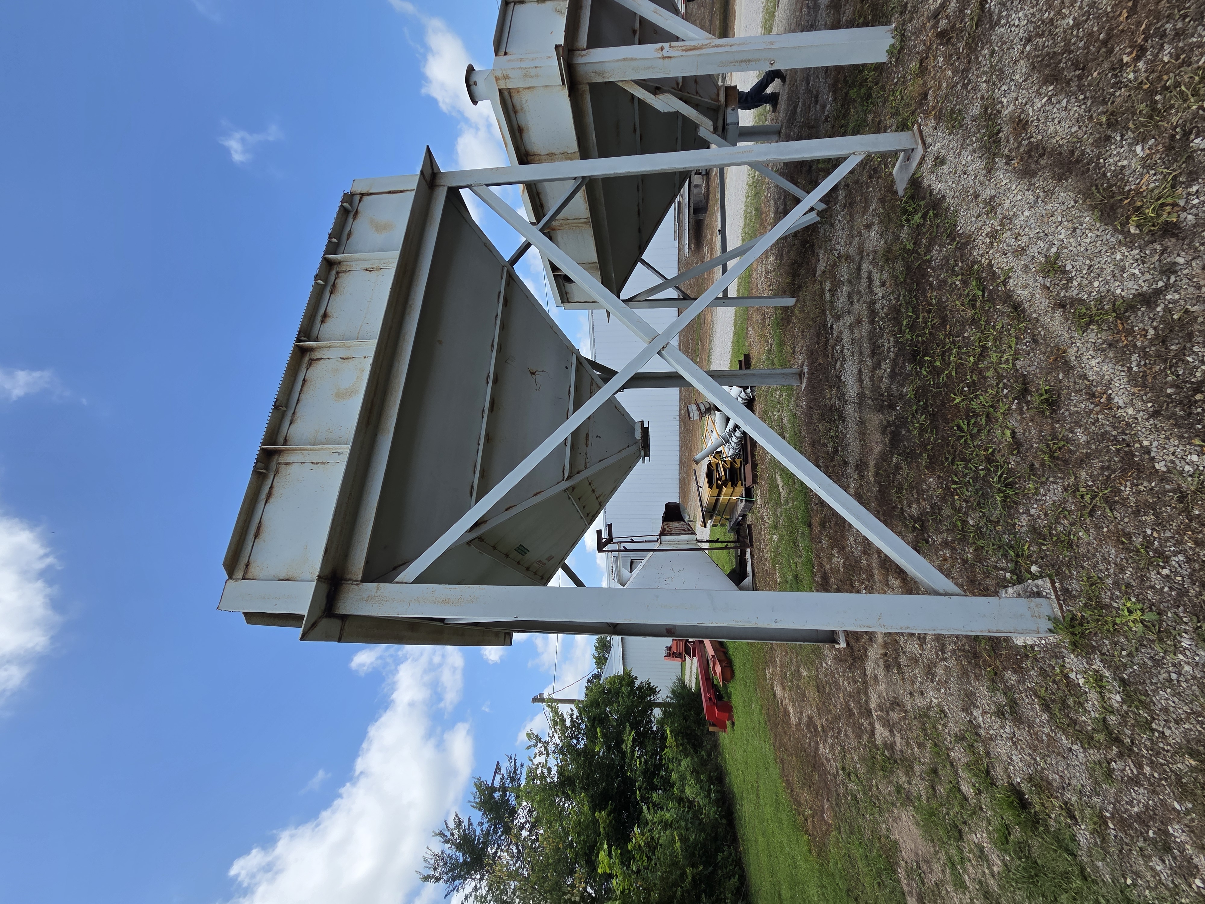 Steel Bagging Bin