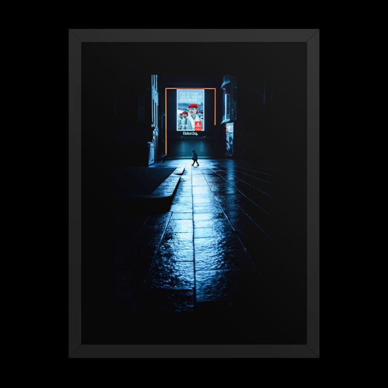 "Passing" Framed Print