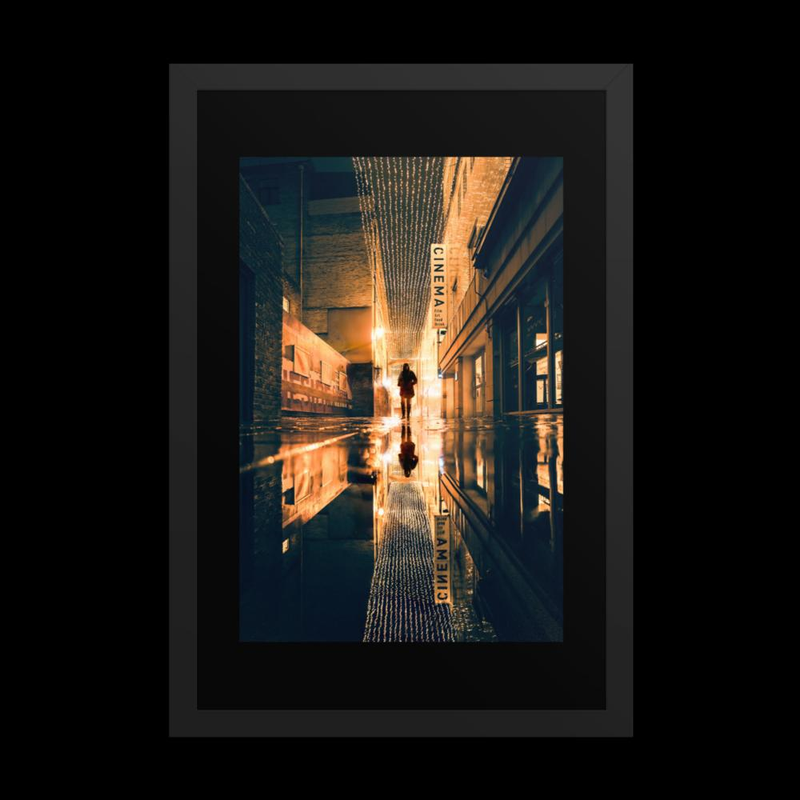 "Where Light Remains" Framed Print