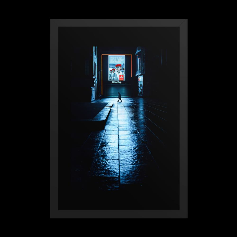 "Passing" Framed Print