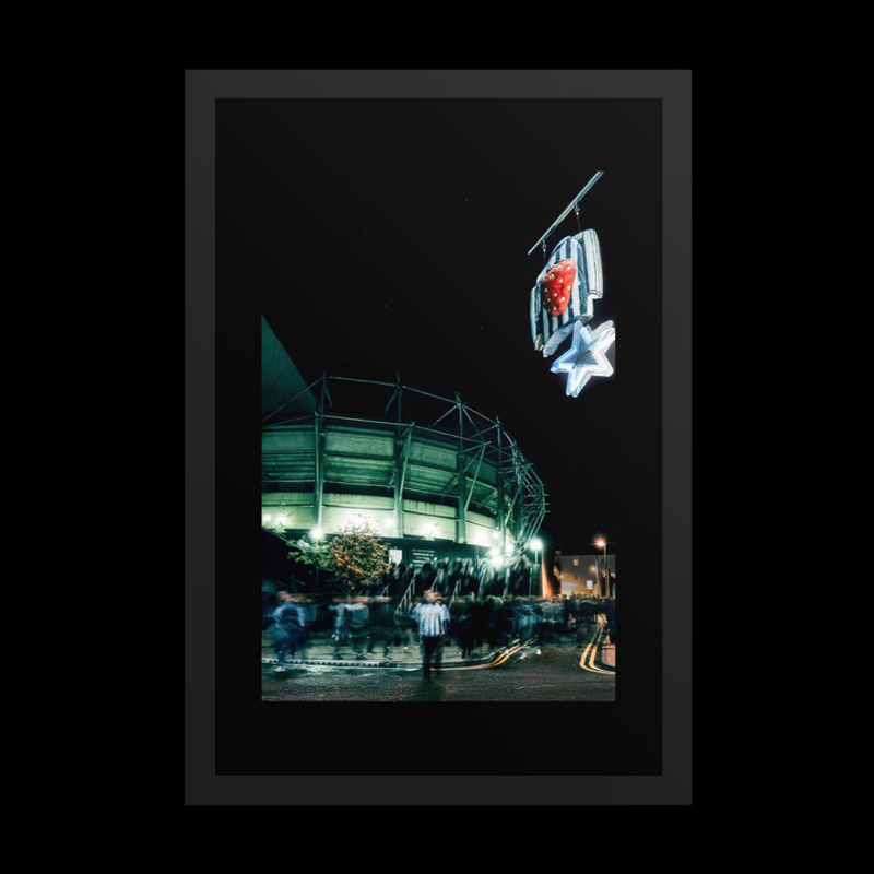 "Satelites" Framed Print