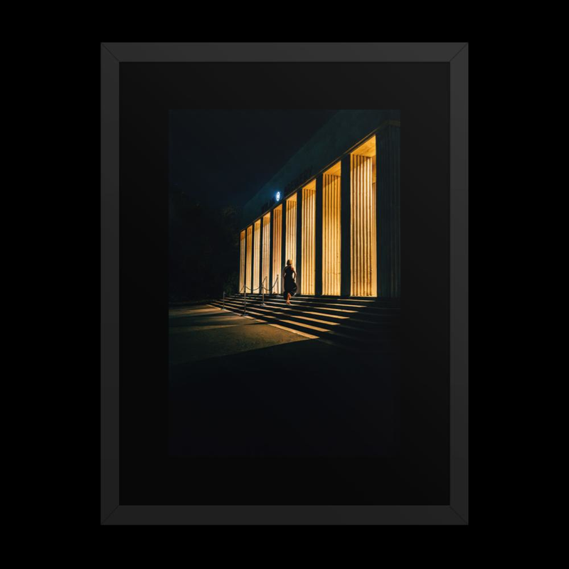 "Arrival" Framed Print