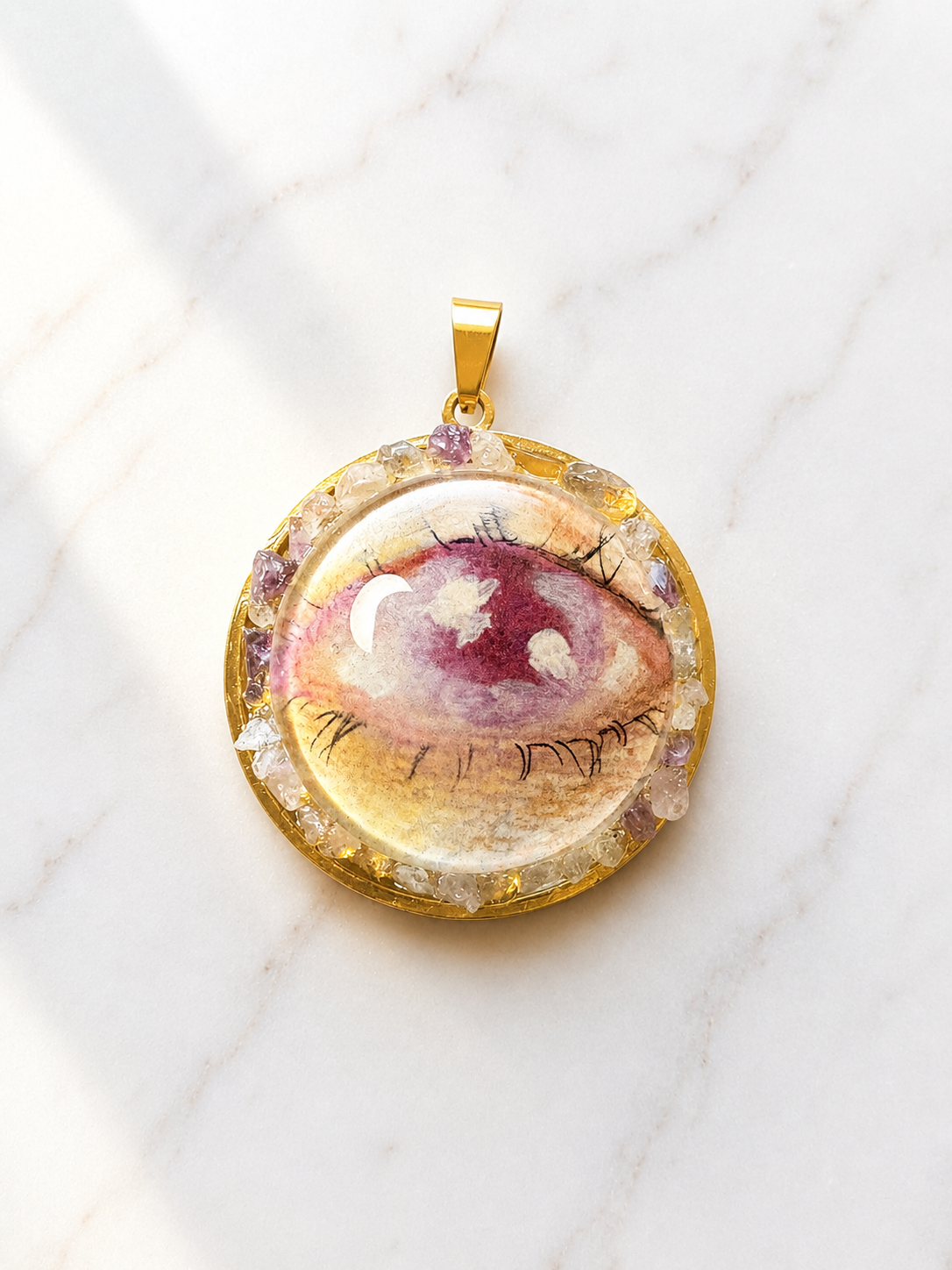 Pendentif Le Regard de l'Âme
