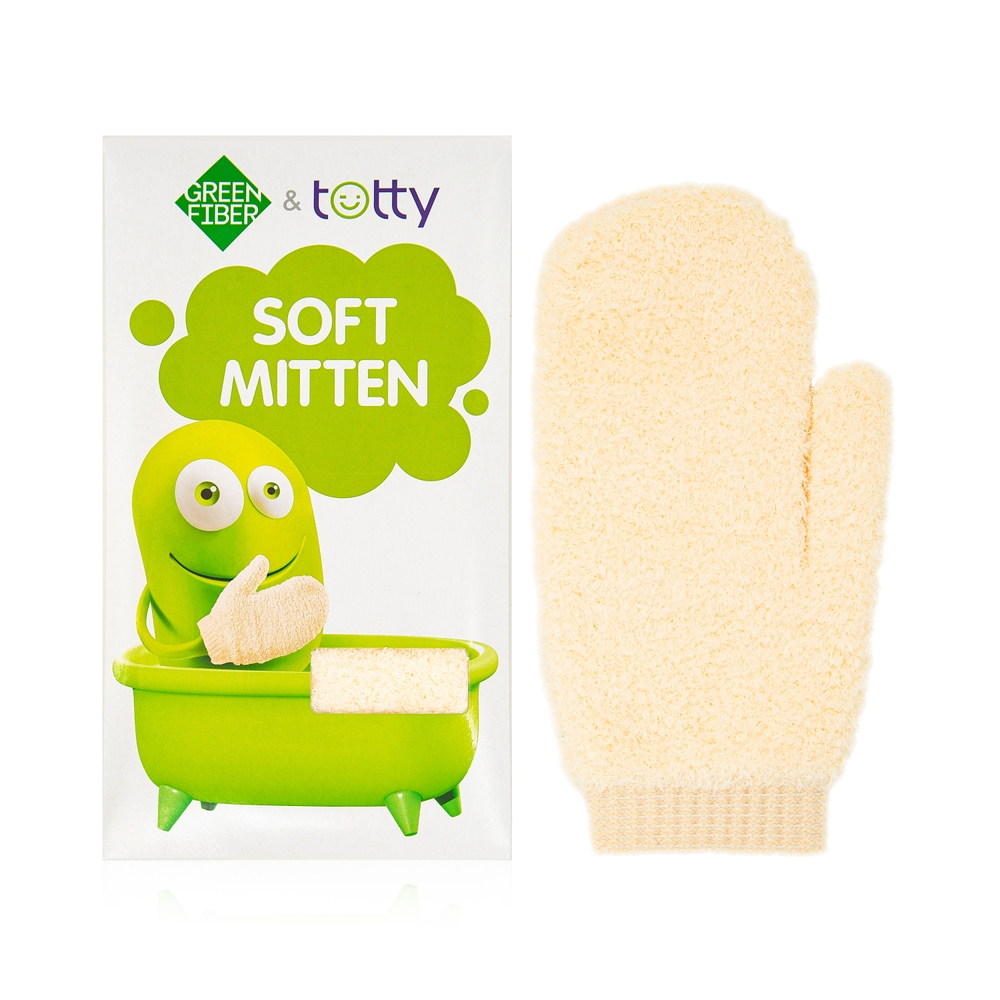 Soft Bath Mitten
