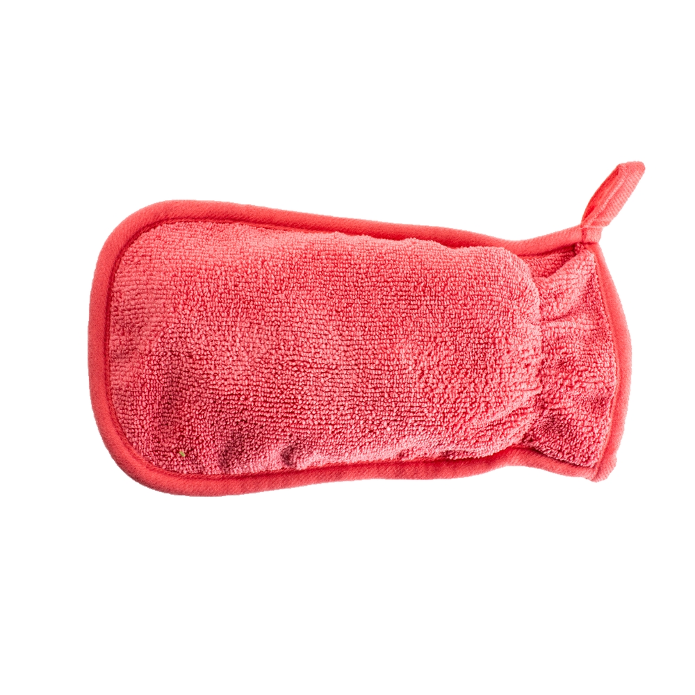 Green Fiber CARE 5 Scrubbing Mitten for the shower