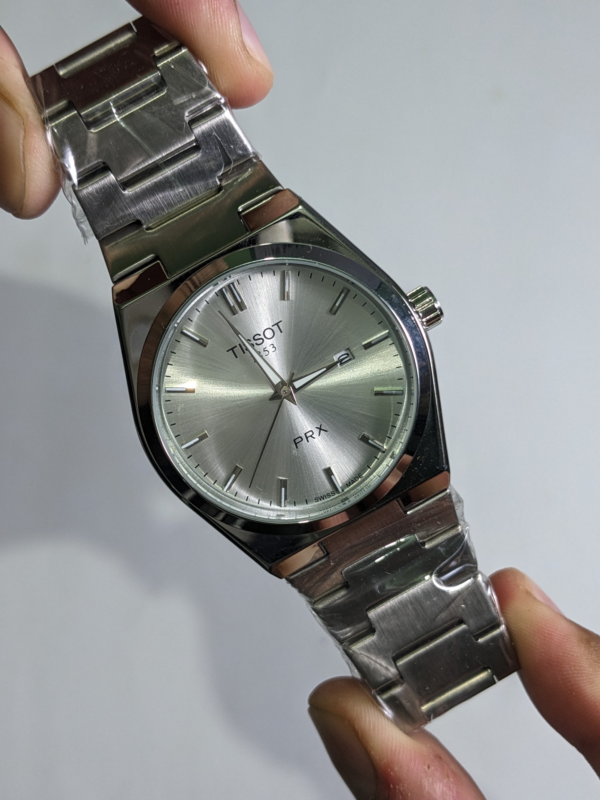 Tissot PRX Chain Semi-auto (White)