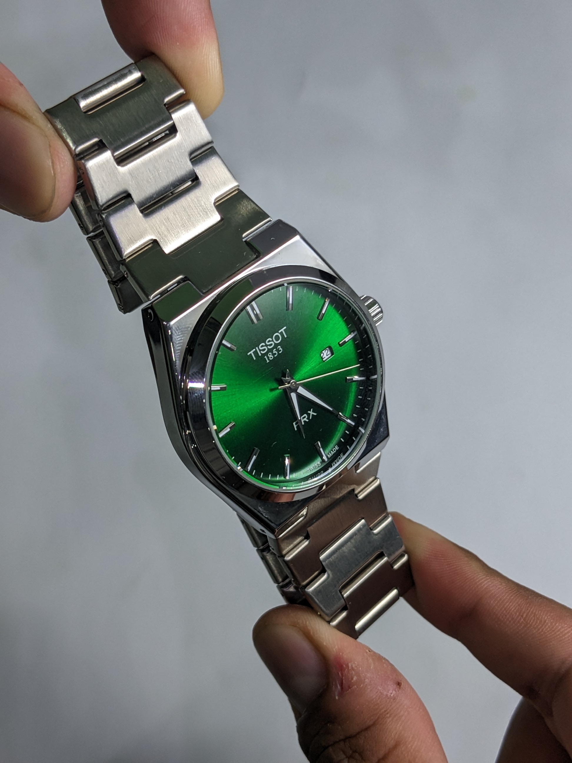 Tissot PRX Chain Semi-auto (Green)