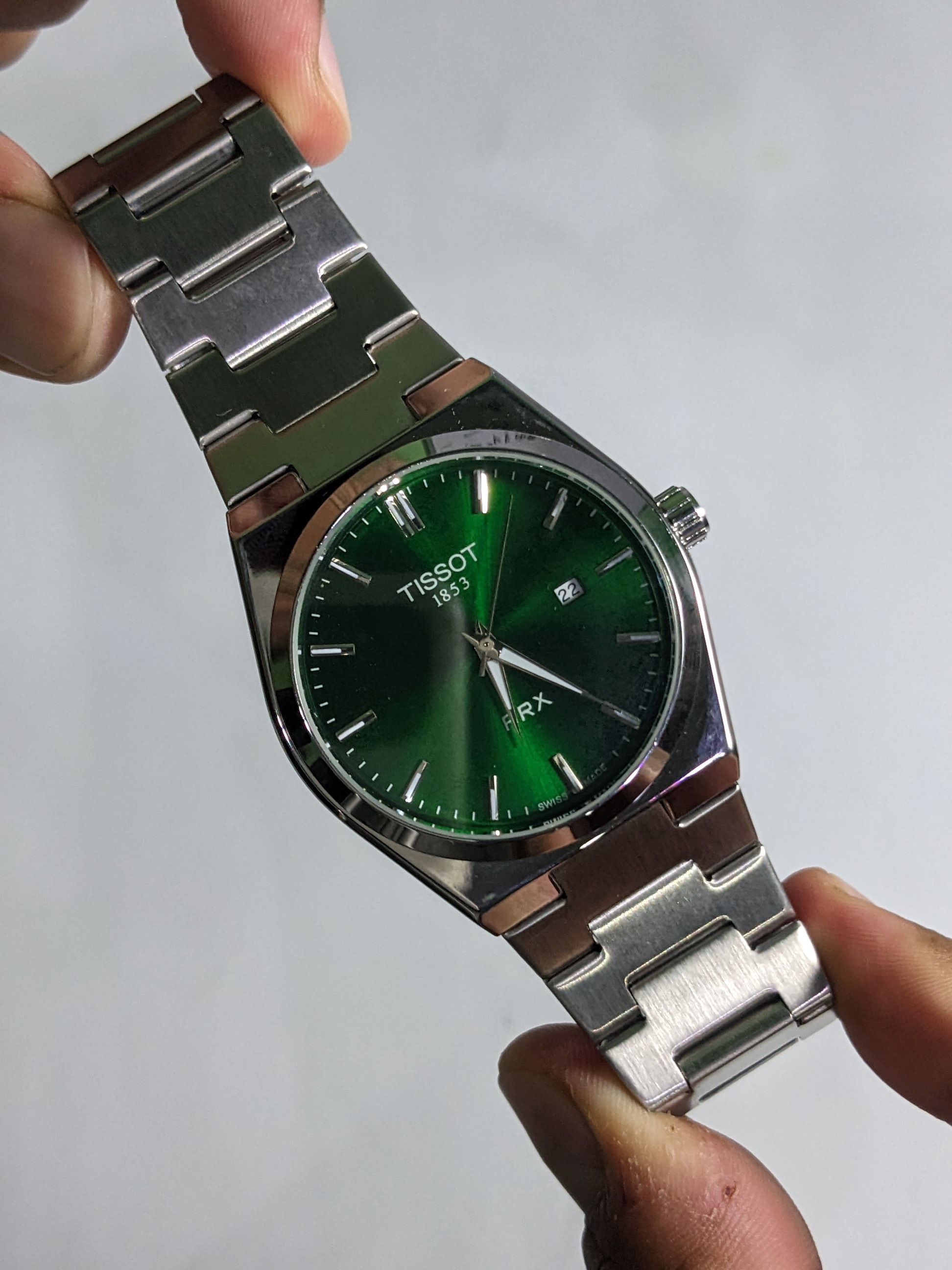 Tissot PRX Chain Semi-auto (Green)
