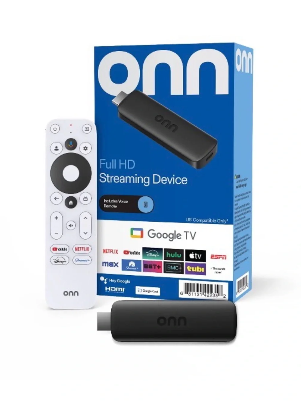 1 Year Premium Streaming Service With 3 FHD Devices With Voice Remote Included !